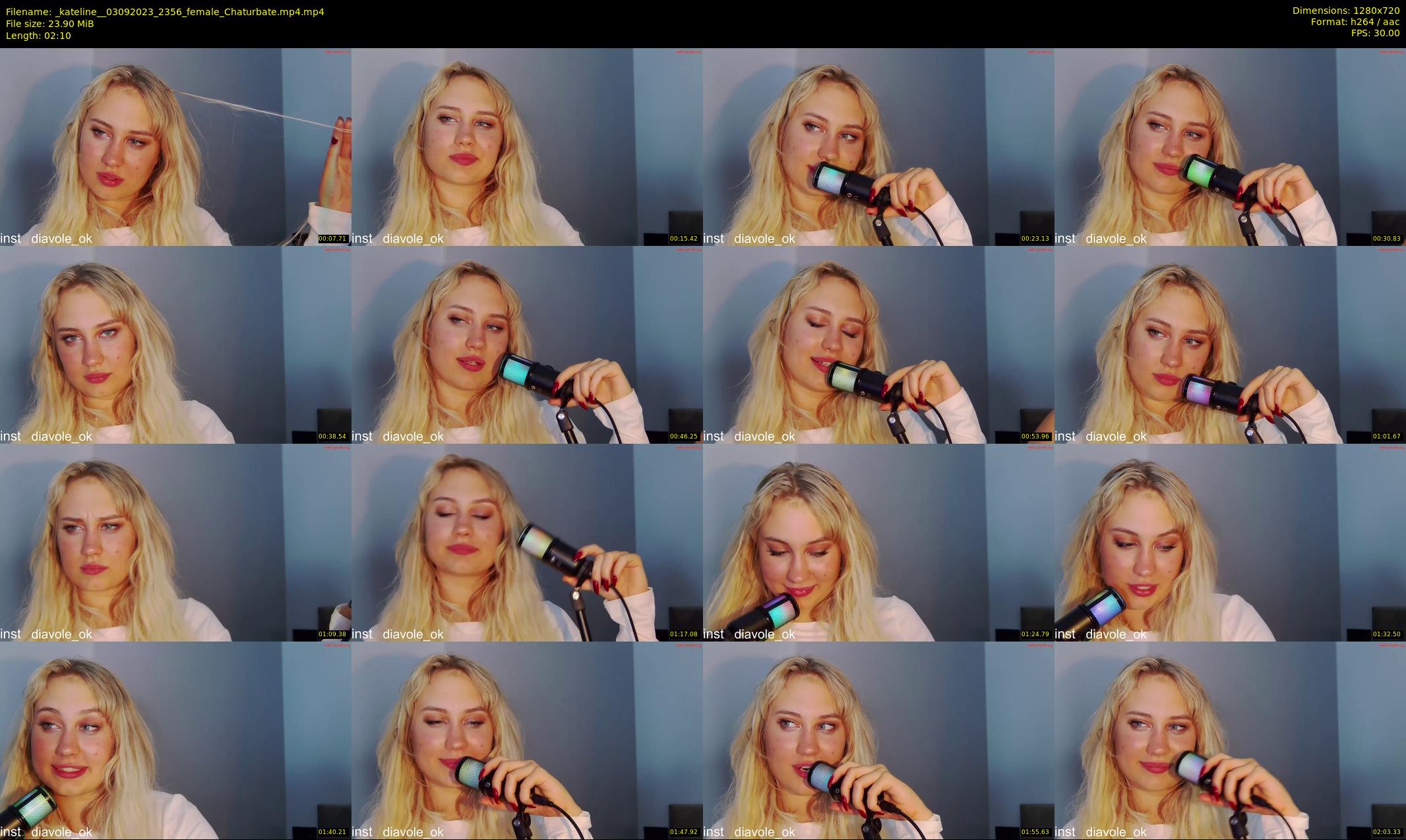 _kateline_ — 3 minute Chaturbate female cam show recording, 720p, Sep 3, 2023