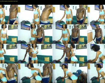 afro_happy__06 — 20 minute Chaturbate couple cam show recording, 720p, Sep 3, 2023