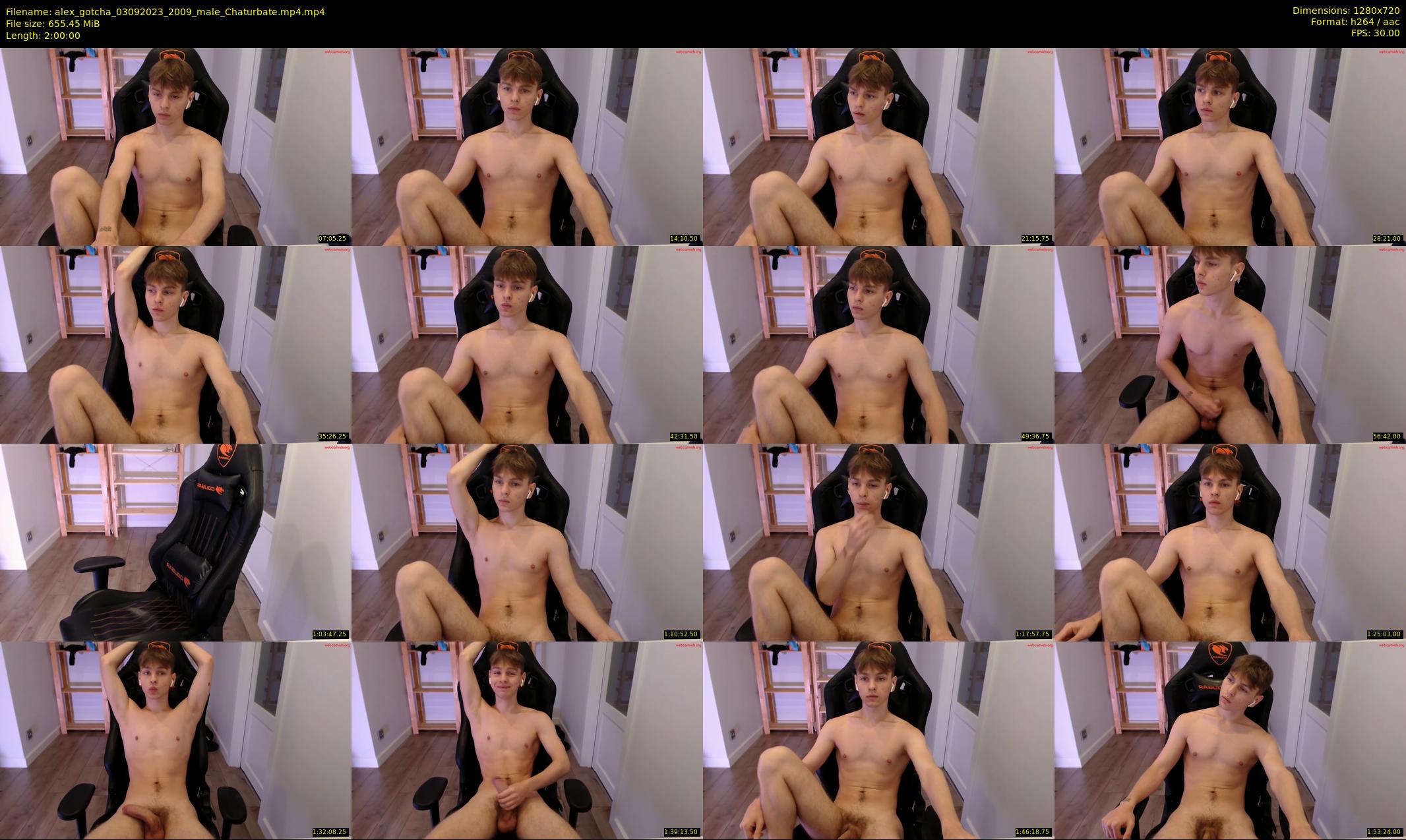 alex_gotcha — 120 minute Chaturbate male cam show recording, 720p, Sep 3, 2023