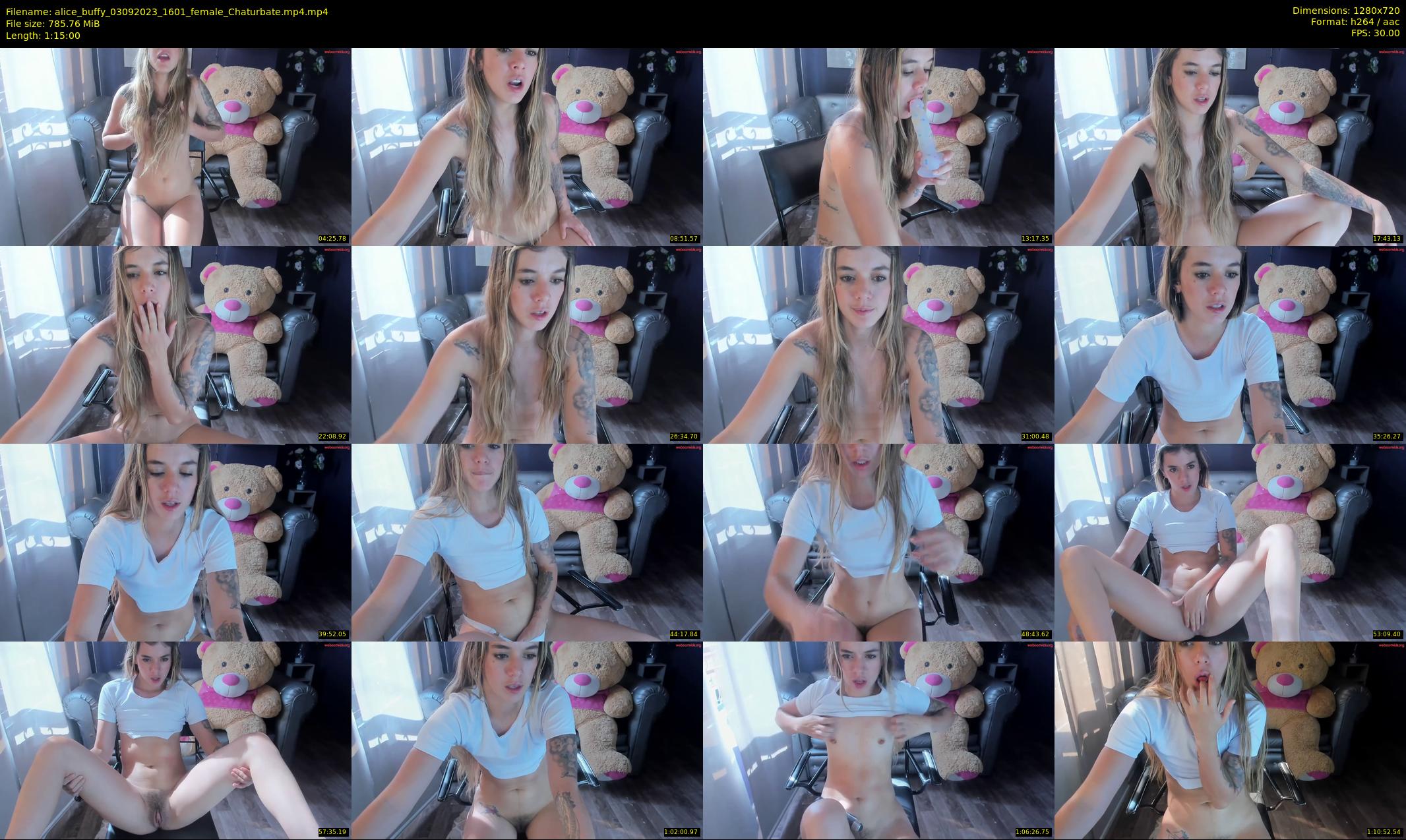 alice_buffy — 75 minute Chaturbate female cam show recording, 720p, Sep 3, 2023