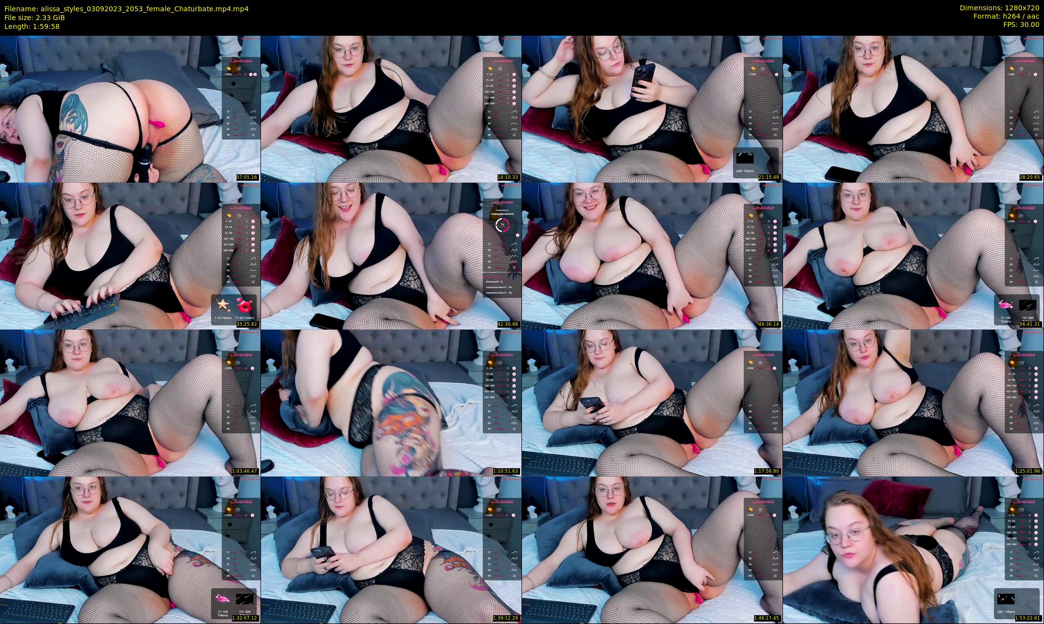 alissa_styles — 120 minute Chaturbate female cam show recording, 720p, Sep 3, 2023