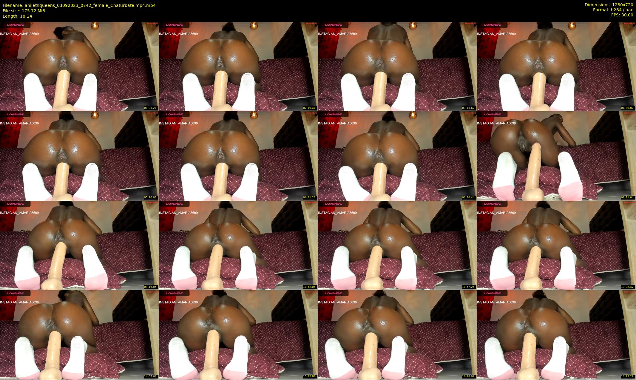 anilethqueens — 19 minute Chaturbate female cam show recording, 720p, Sep 3, 2023