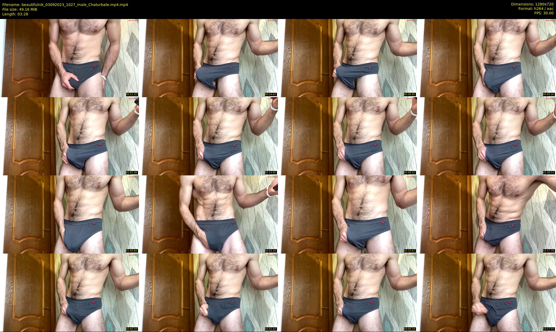 beautifulnik — 4 minute Chaturbate male cam show recording, 720p, Sep 3, 2023