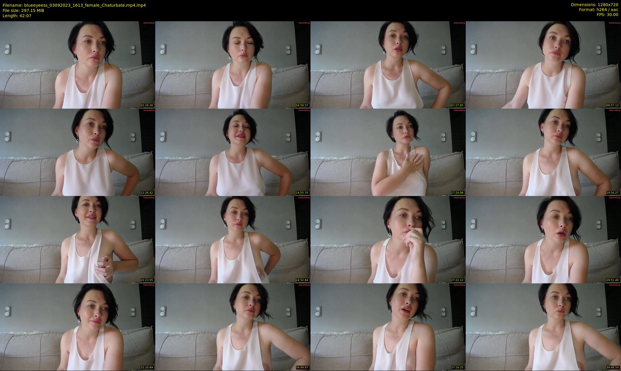 blueeyeess — 43 minute Chaturbate female cam show recording, 720p, Sep 3, 2023