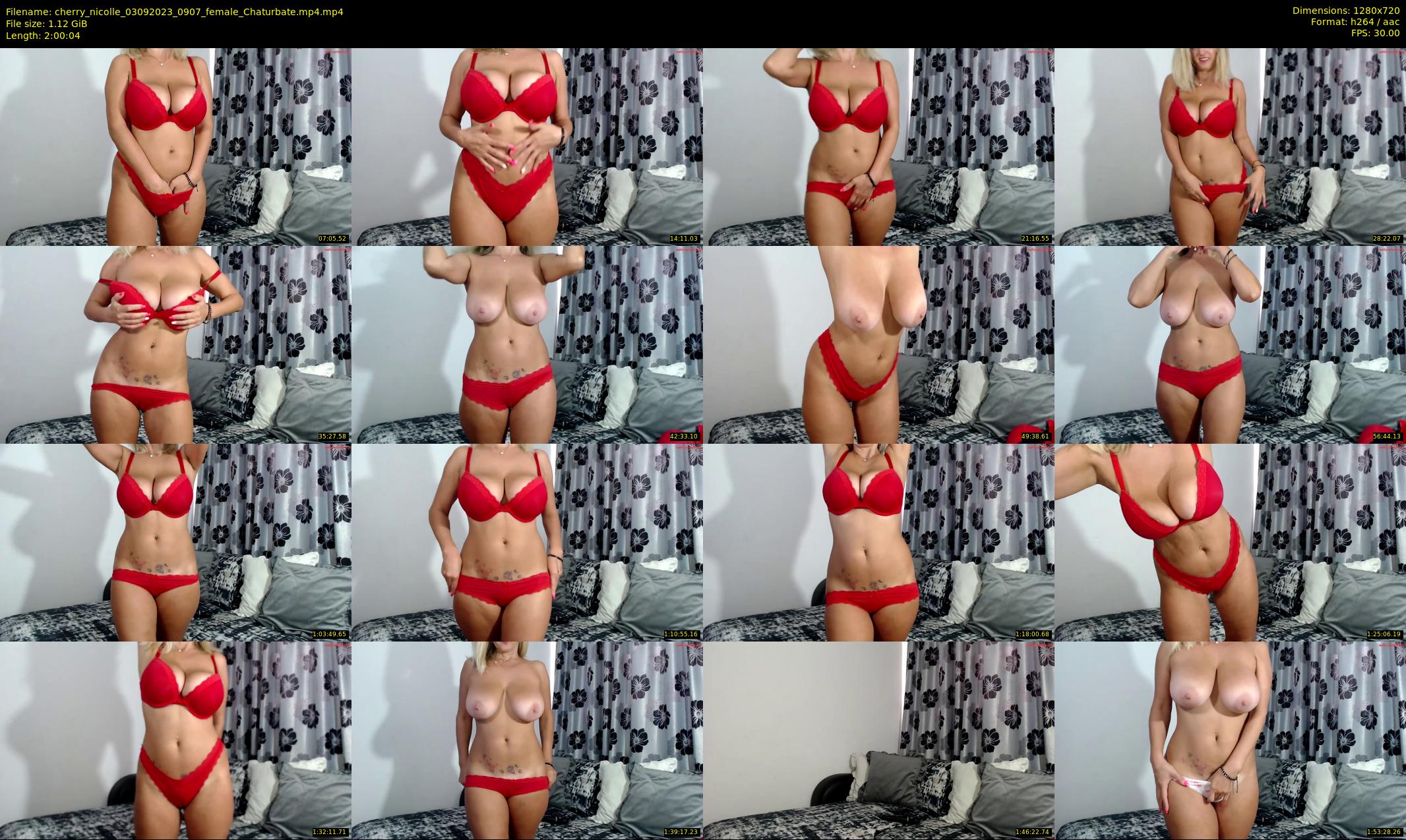 cherry_nicolle — 121 minute Chaturbate female cam show recording, 720p, Sep 3, 2023