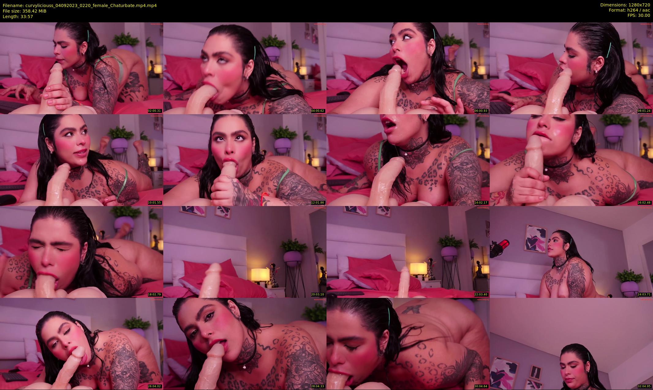 curvyliciouss — 34 minute Chaturbate female cam show recording, 720p, Sep 4, 2023
