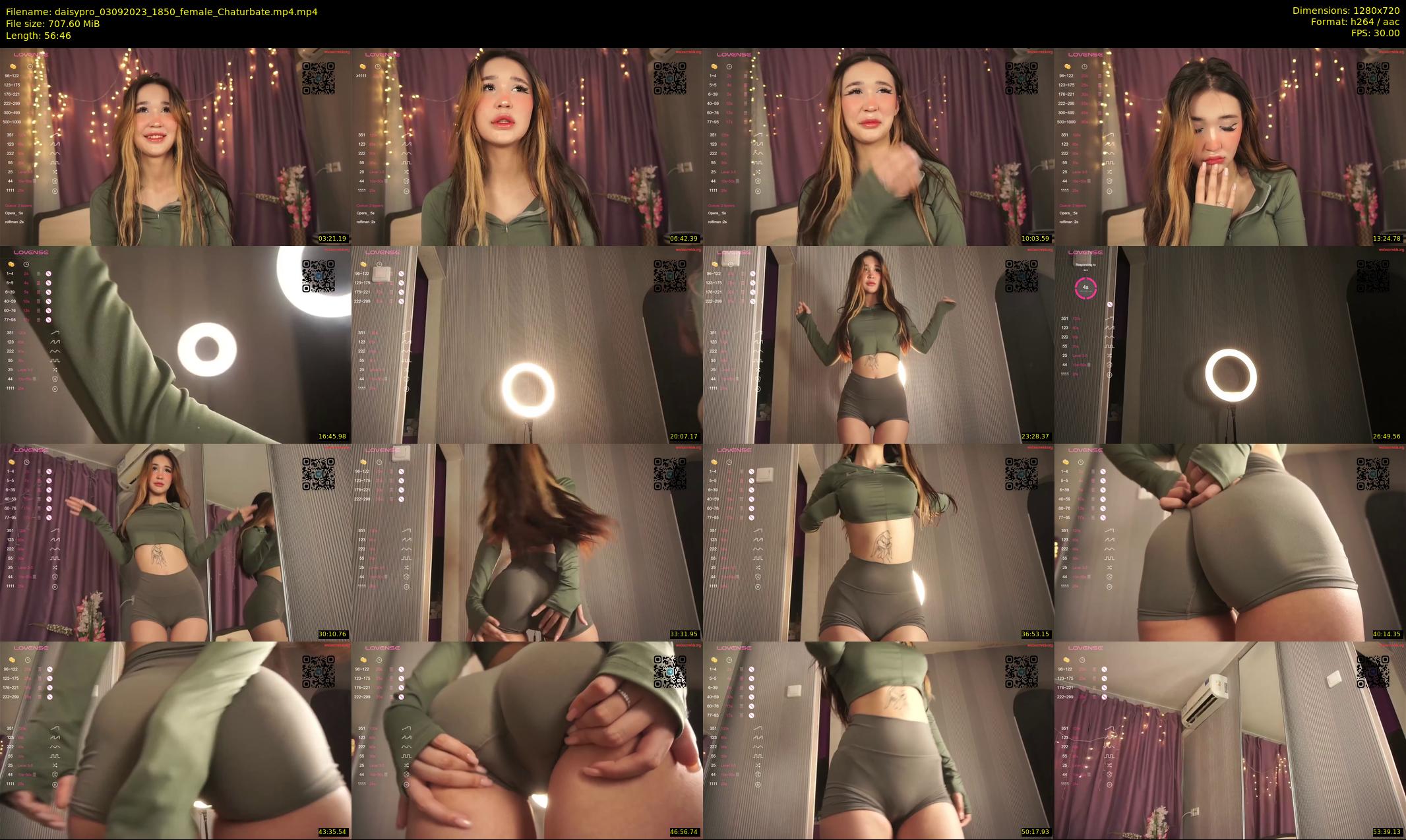 daisypro — 57 minute Chaturbate couple cam show recording, 720p, Sep 3, 2023