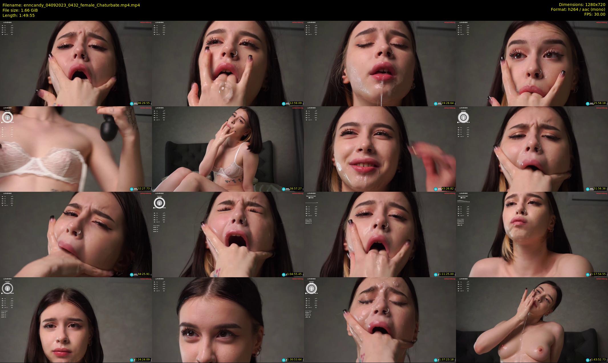 enncandy — 110 minute Chaturbate female cam show recording, 720p, Sep 4, 2023