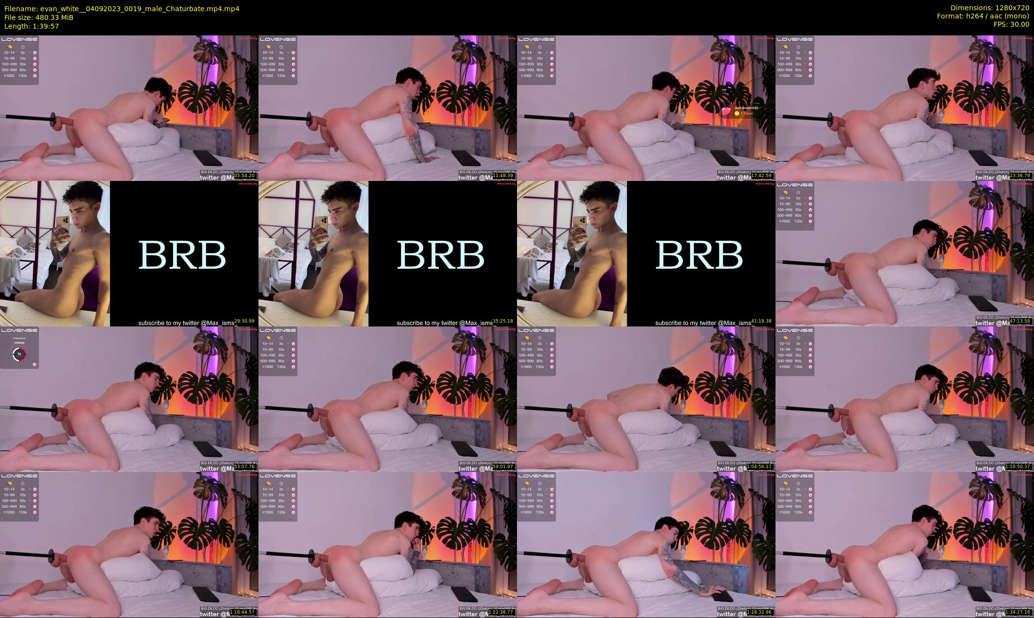 evan_white_ — 100 minute Chaturbate male cam show recording, 720p, Sep 4, 2023