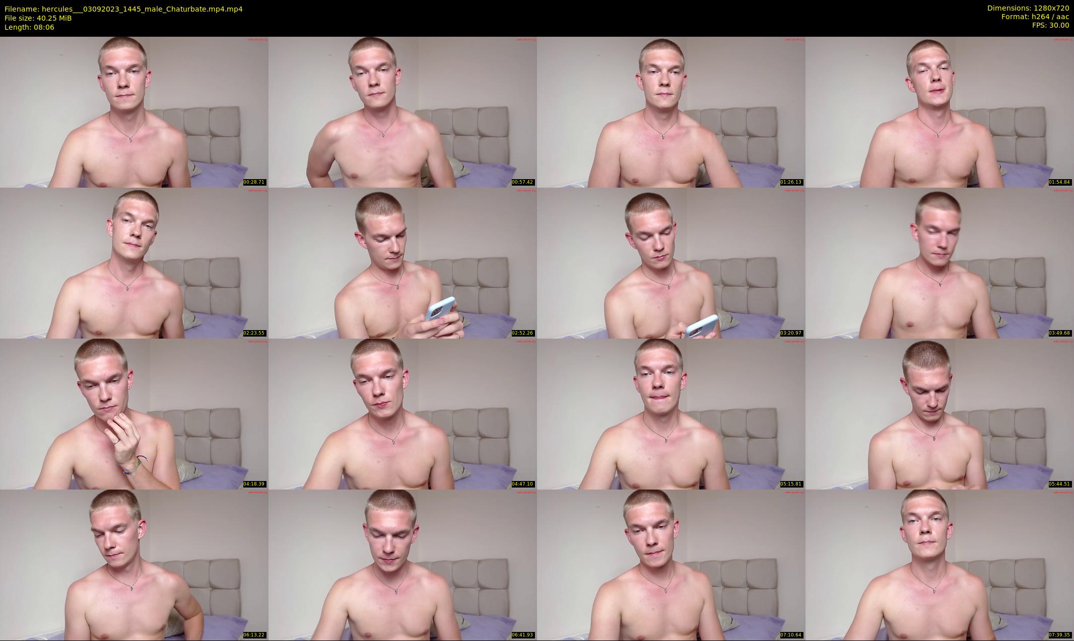 hercules__ — 9 minute Chaturbate male cam show recording, 720p, Sep 3, 2023