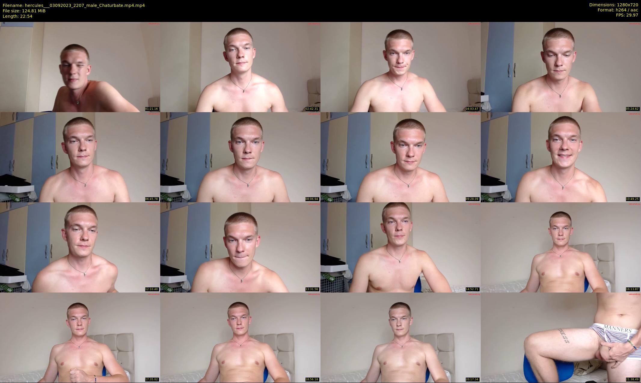 hercules__ — 23 minute Chaturbate male cam show recording, 720p, Sep 3, 2023