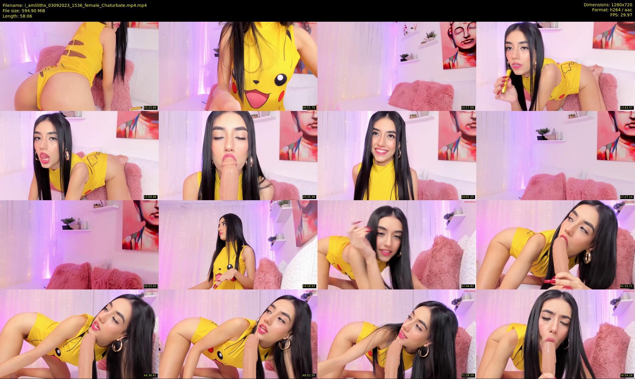 i_amlilithx — 59 minute Chaturbate female cam show recording, 720p, Sep 3, 2023