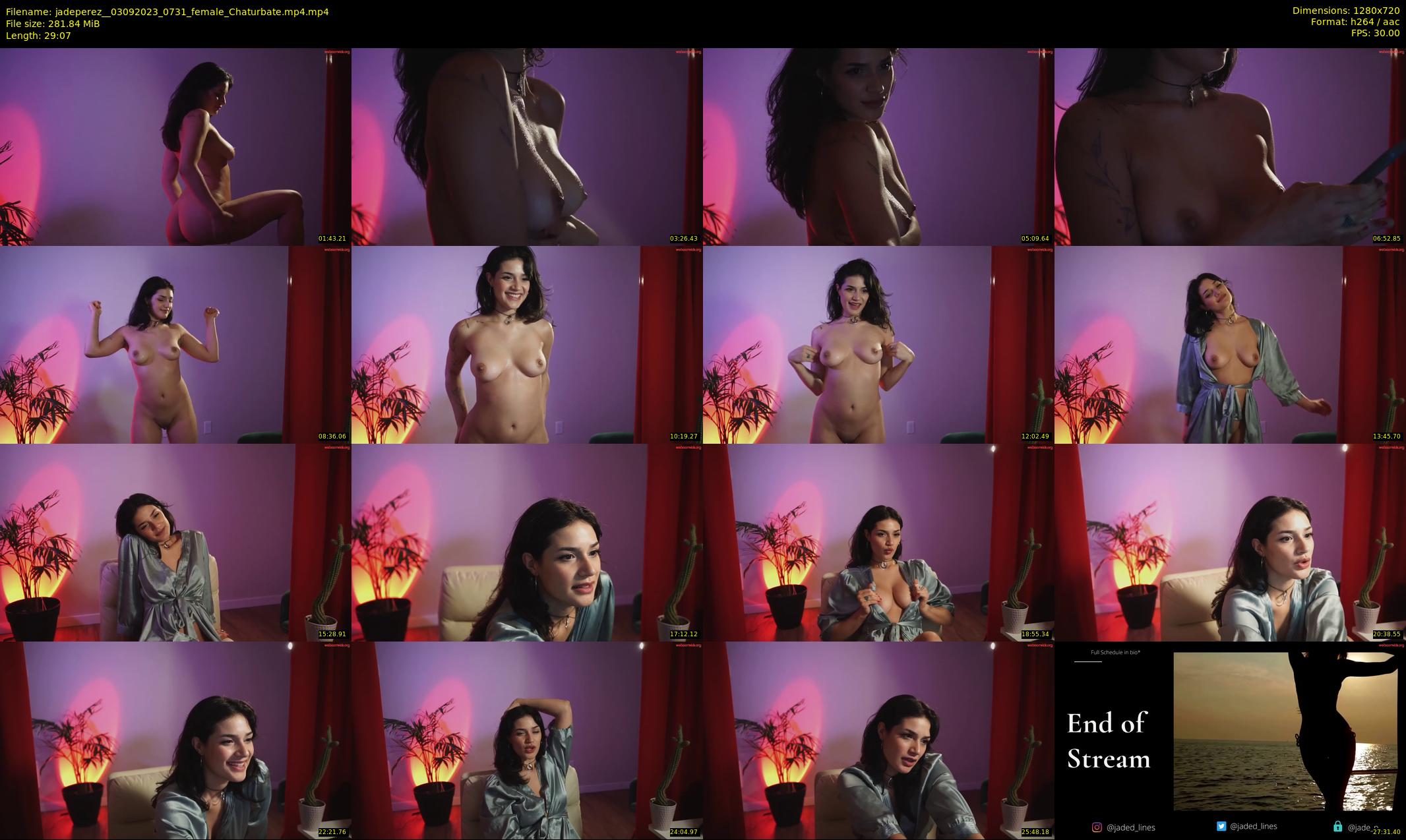 jadeperez_ — 30 minute Chaturbate female cam show recording, 720p, Sep 3, 2023