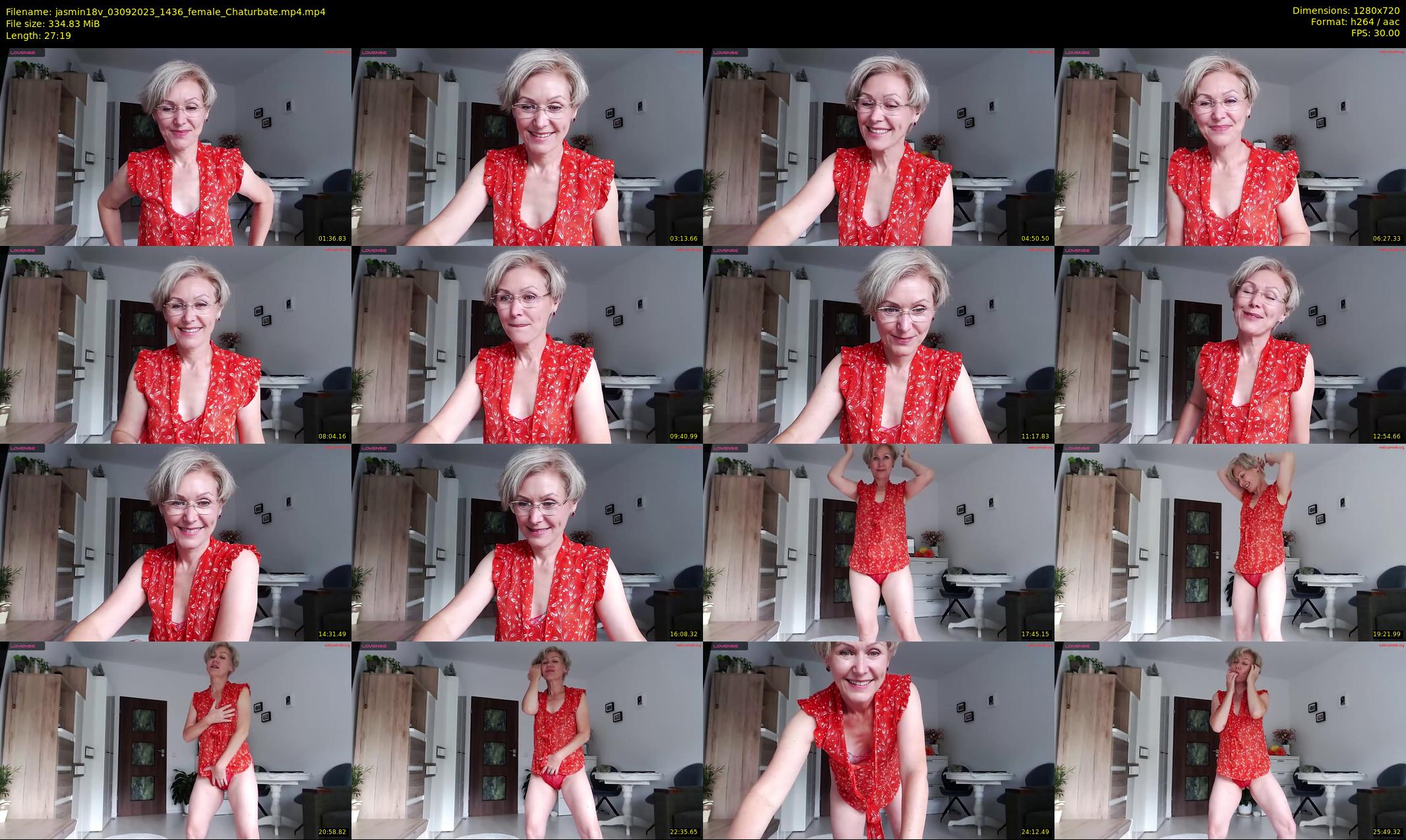 jasmin18v — 28 minute Chaturbate female cam show recording, 720p, Sep 3, 2023