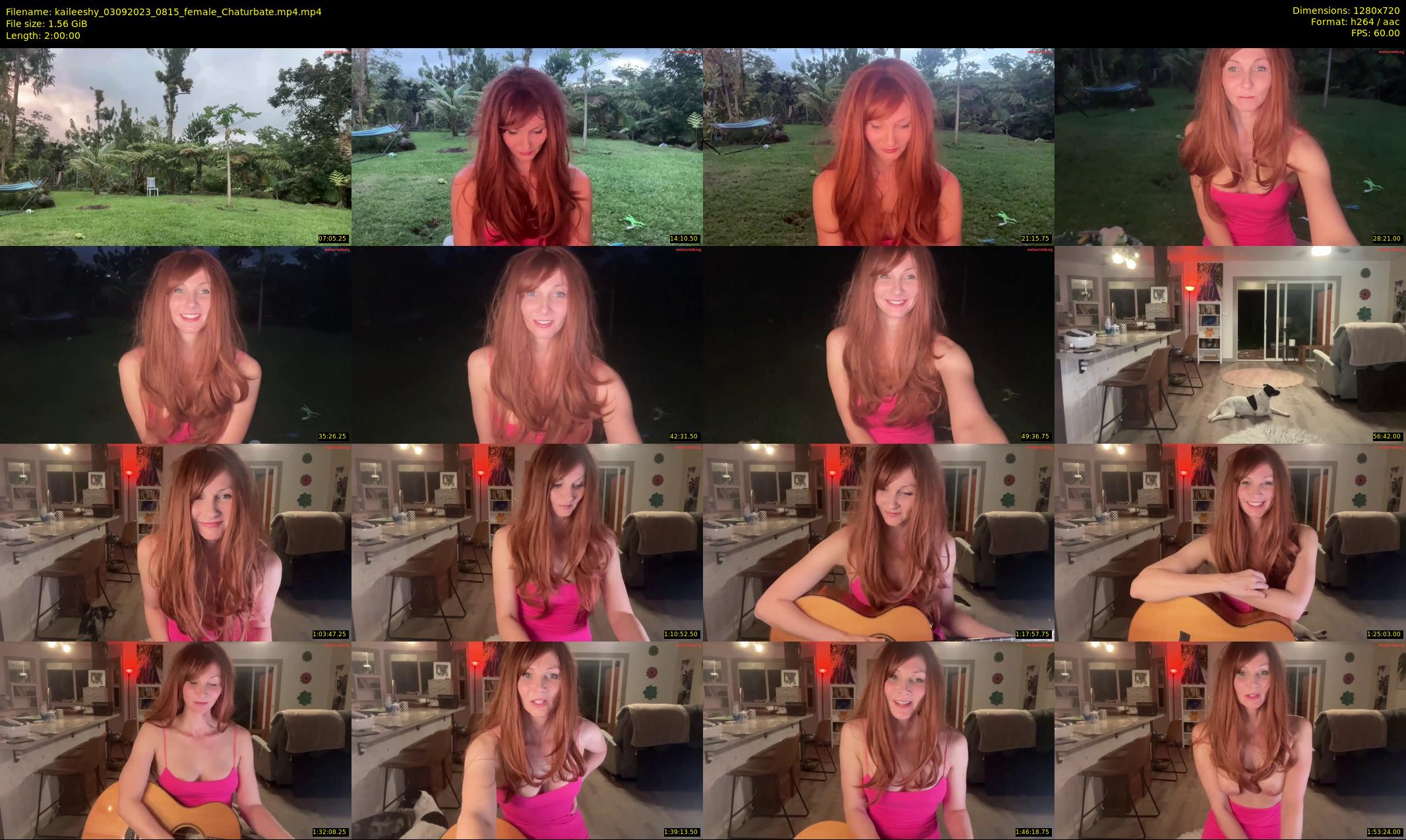 kaileeshy — 120 minute Chaturbate female cam show recording, 720p, Sep 3, 2023