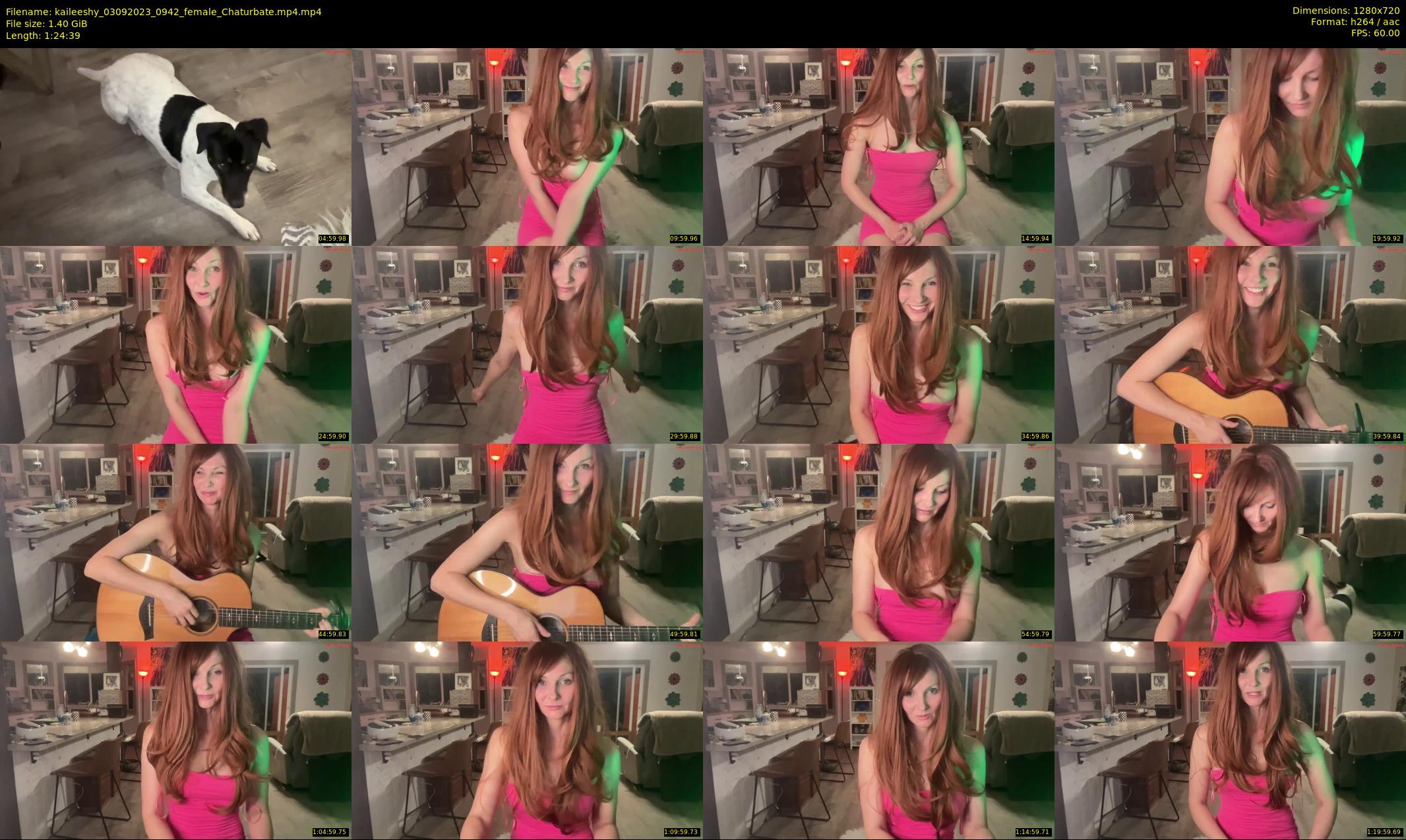kaileeshy — 85 minute Chaturbate female cam show recording, 720p, Sep 3, 2023