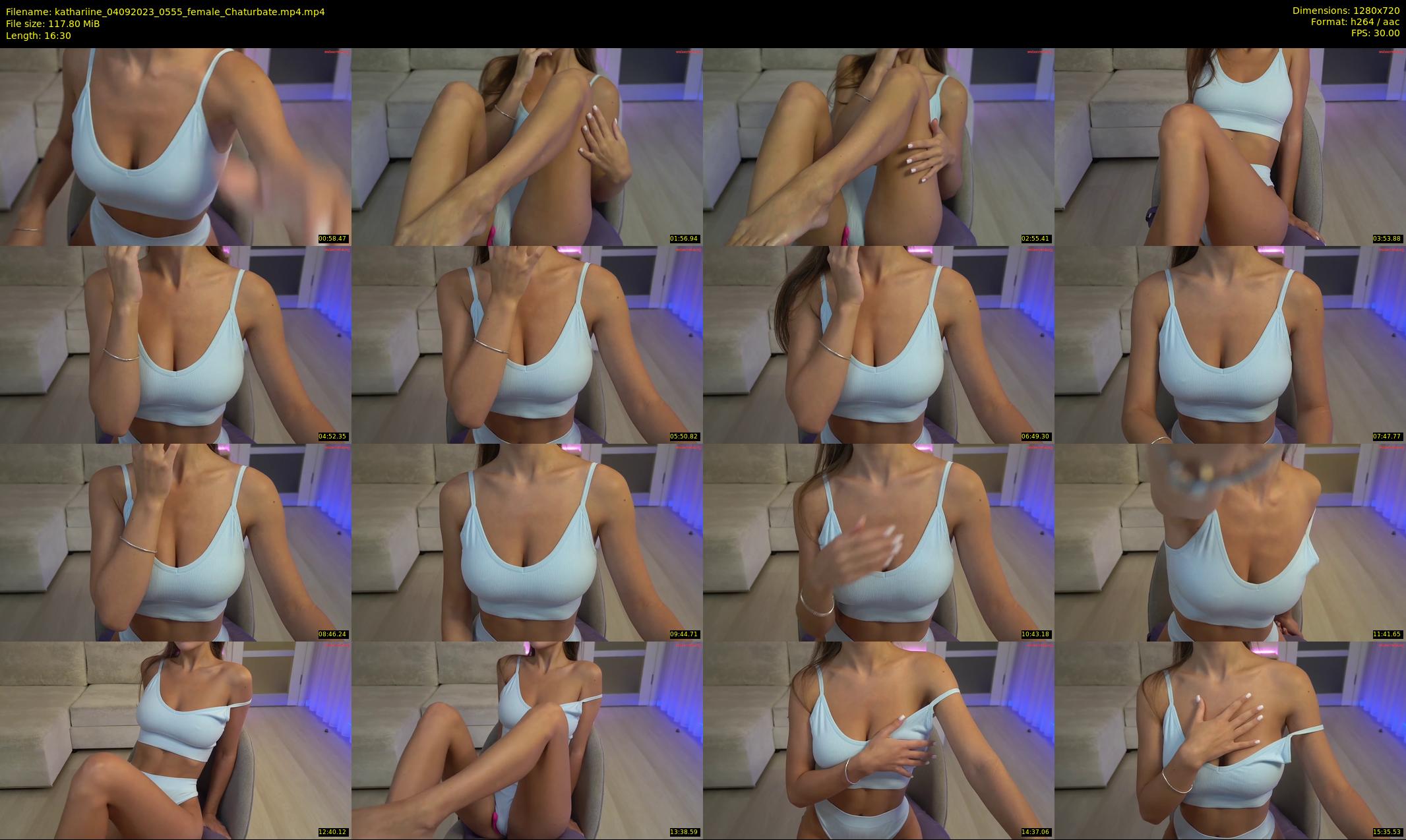 kathariine — 17 minute Chaturbate female cam show recording, 720p, Sep 4, 2023
