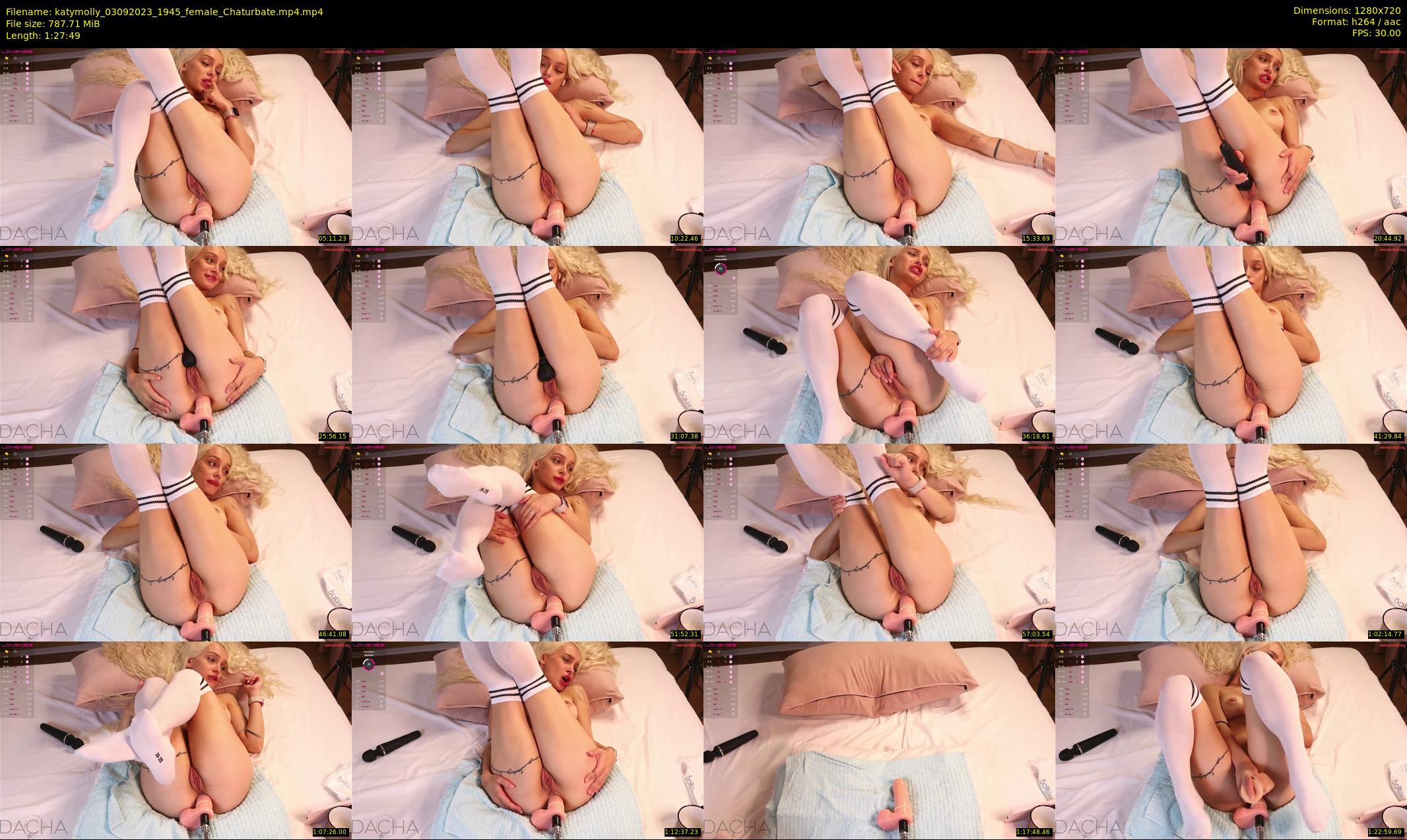 katymolly — 88 minute Chaturbate female cam show recording, 720p, Sep 3, 2023