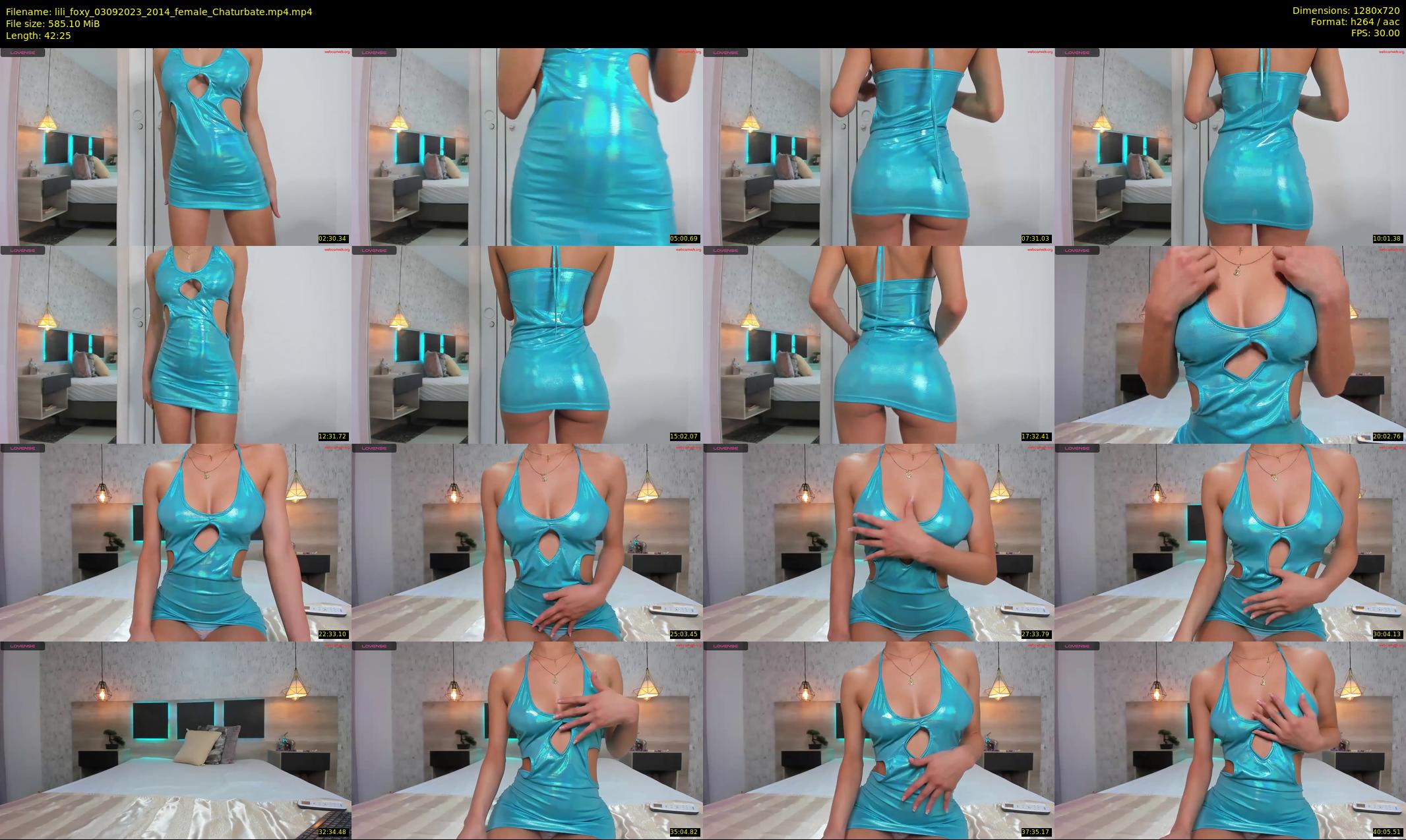 lili_foxy — 43 minute Chaturbate female cam show recording, 720p, Sep 3, 2023