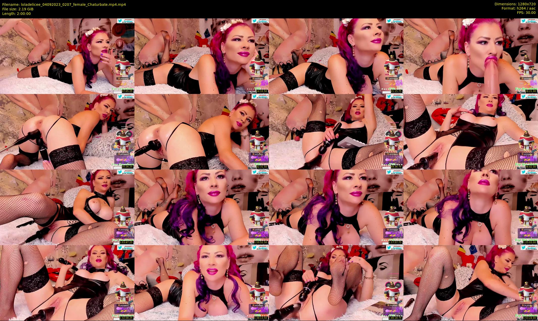loladelicee — 120 minute Chaturbate female cam show recording, 720p, Sep 4, 2023