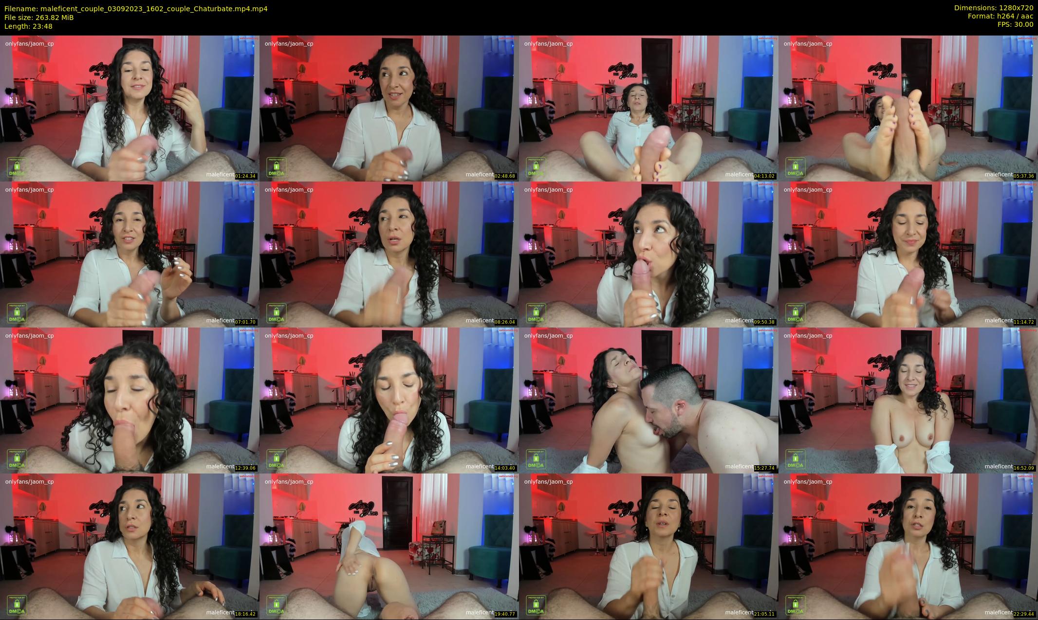 maleficent_couple — 24 minute Chaturbate couple cam show recording, 720p, Sep 3, 2023