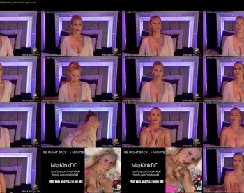miakinkdd — 118 minute Chaturbate female cam show recording, 720p, Sep 3, 2023