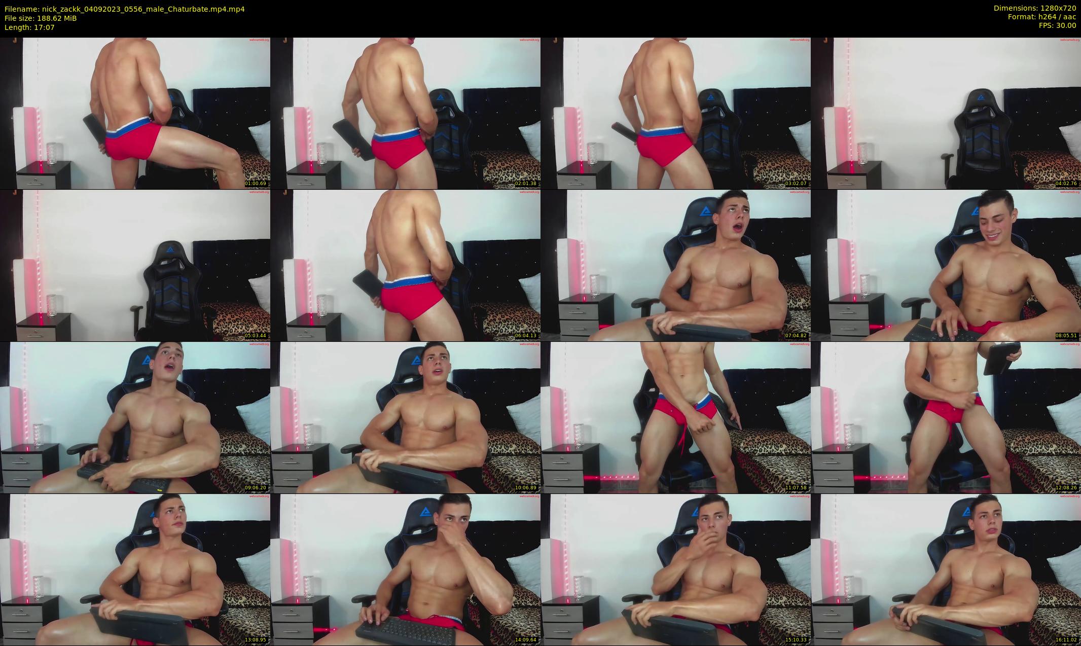 nick_zackk — 18 minute Chaturbate male cam show recording, 720p, Sep 4, 2023