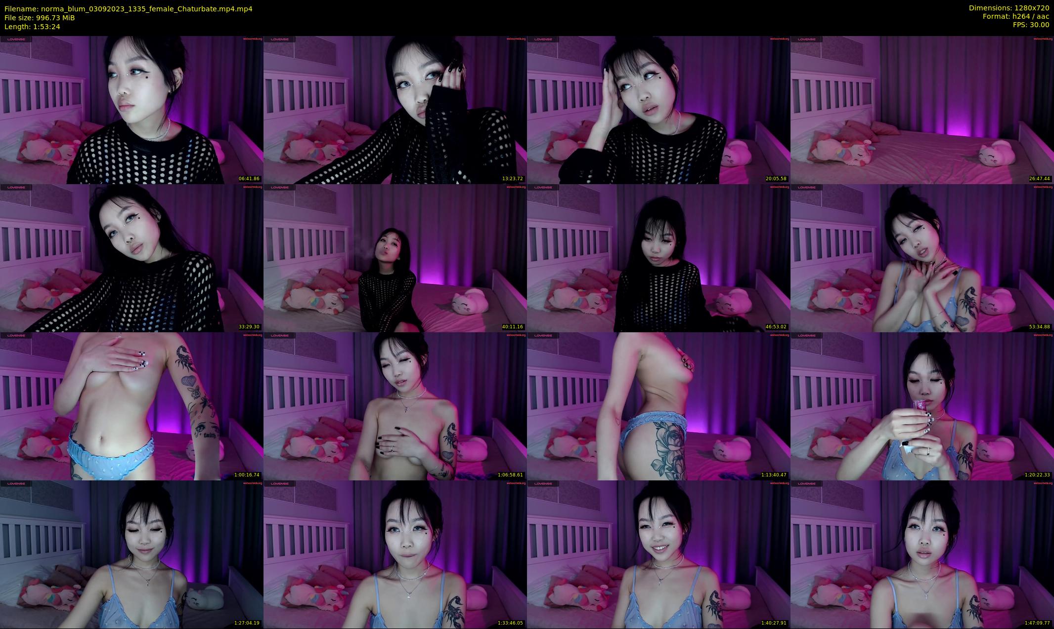 norma_blum — 114 minute Chaturbate female cam show recording, 720p, Sep 3, 2023