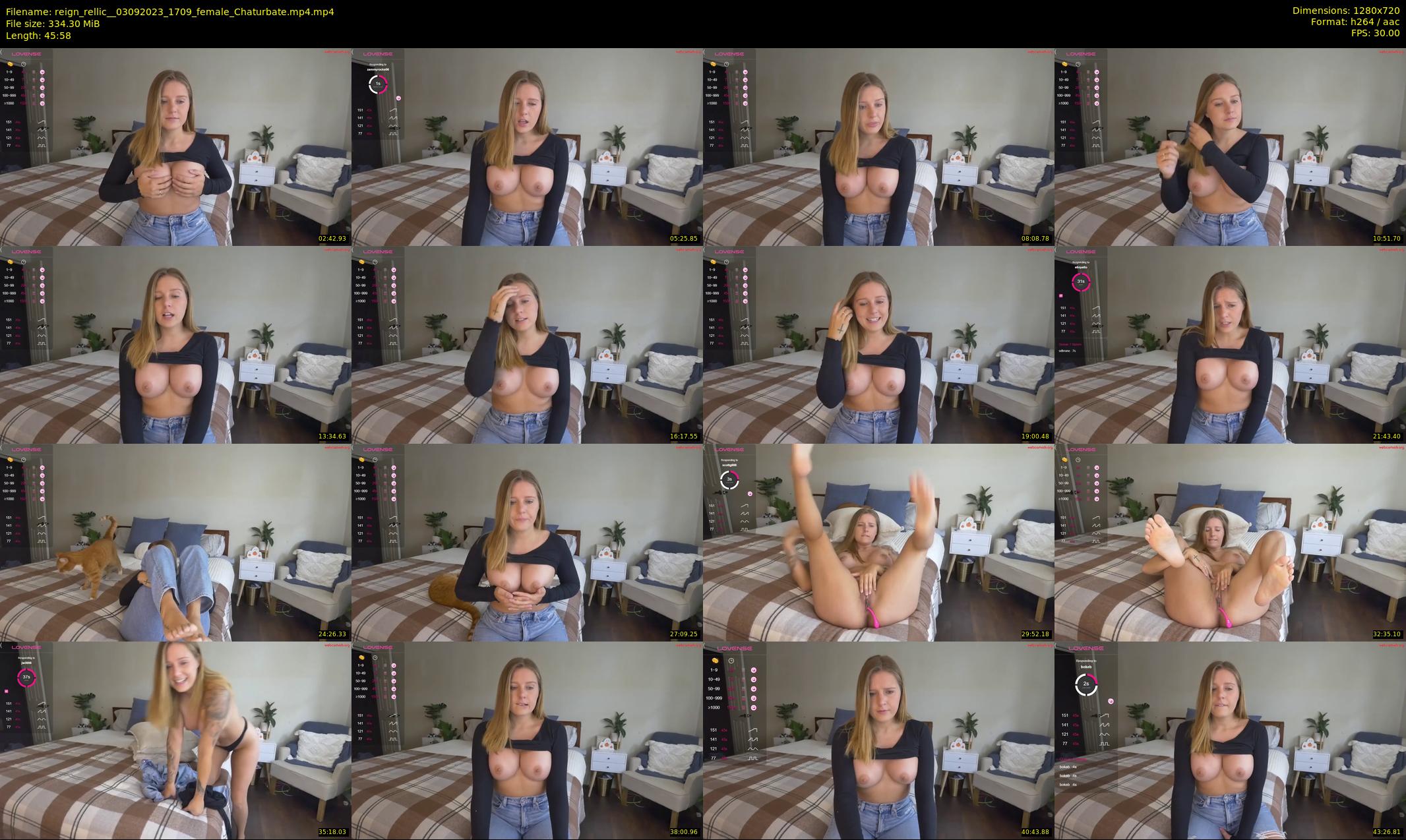 reign_rellic_ — 46 minute Chaturbate female cam show recording, 720p, Sep 3, 2023