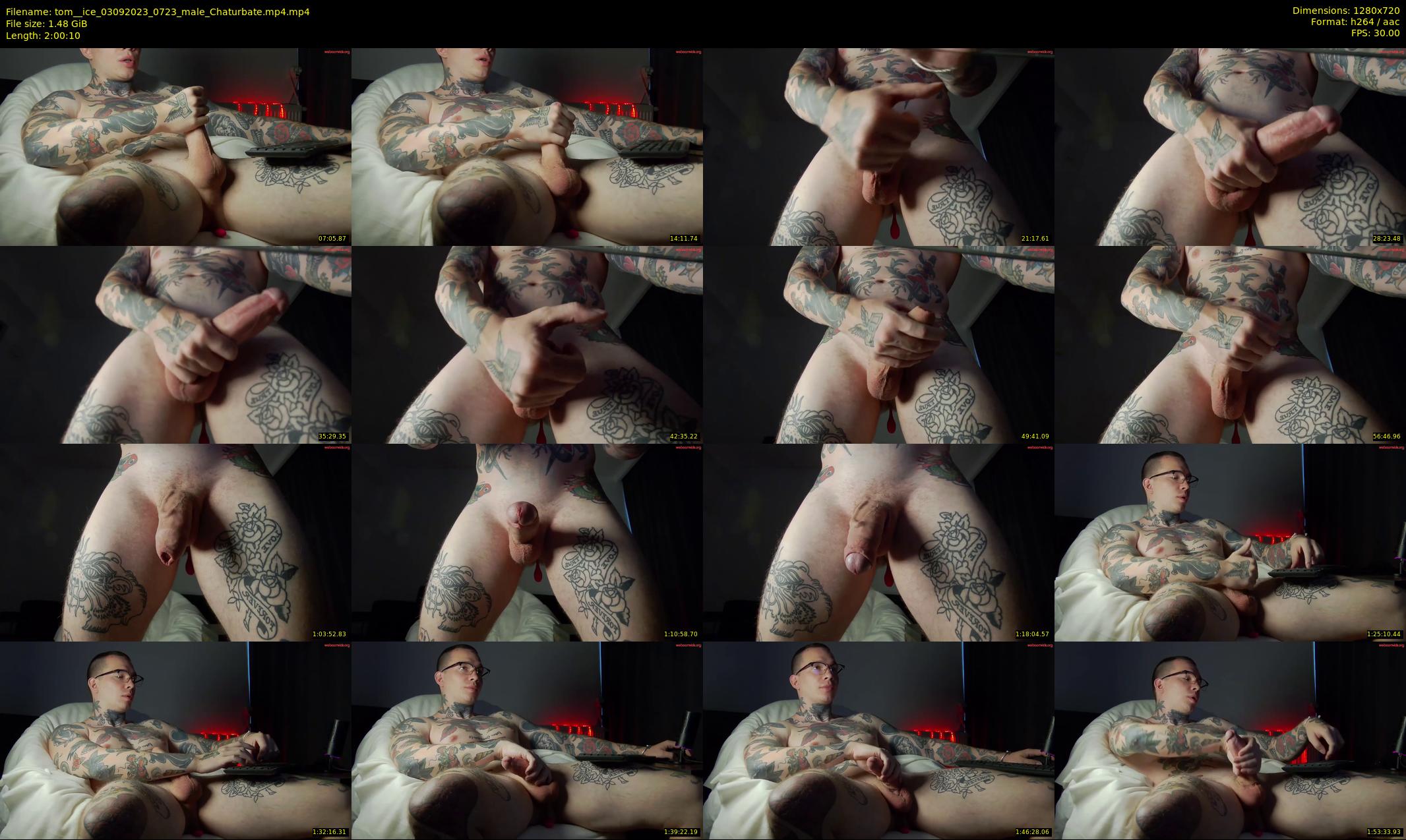 tom__ice — 121 minute Chaturbate male cam show recording, 720p, Sep 3, 2023