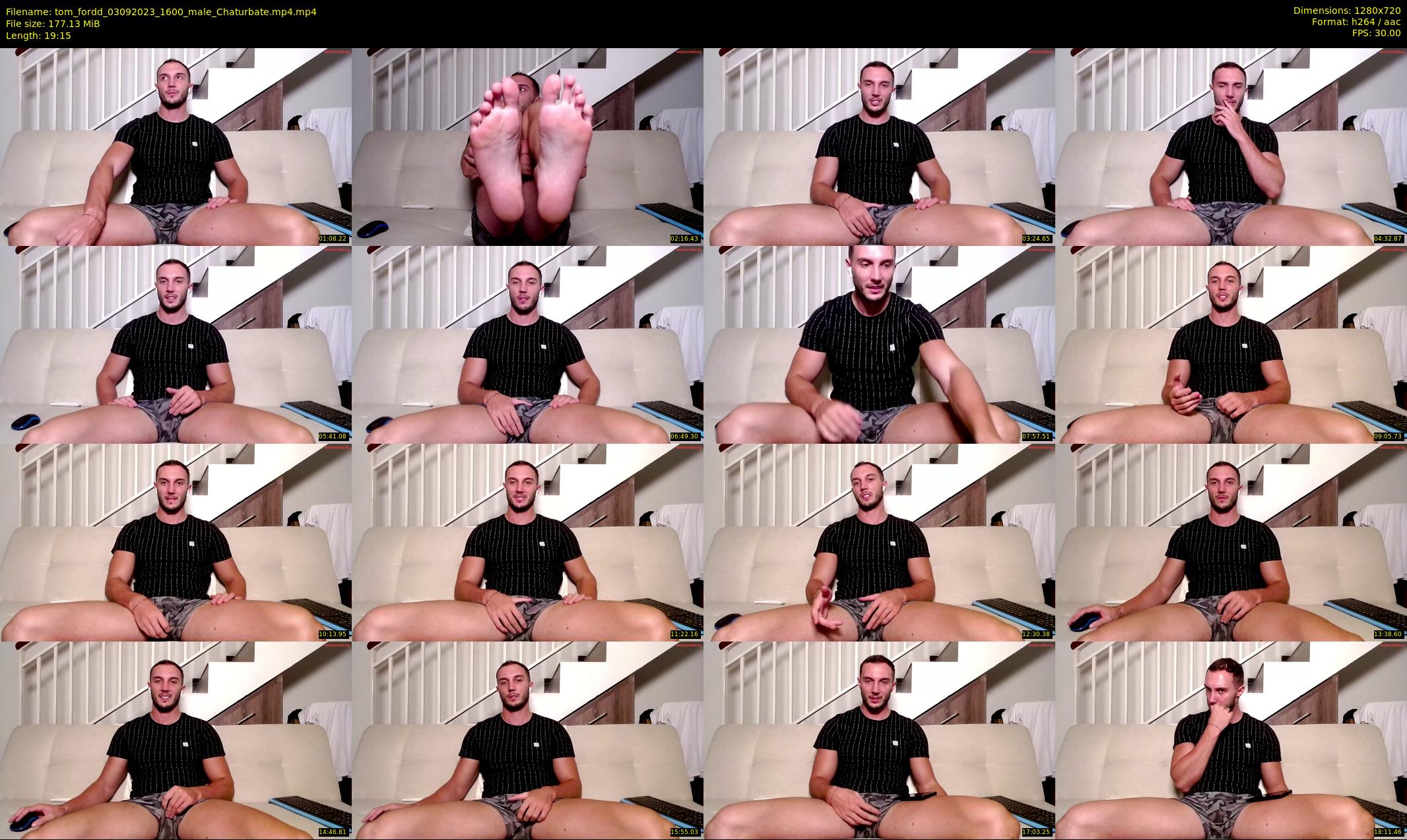 tom_fordd — 20 minute Chaturbate male cam show recording, 720p, Sep 3, 2023