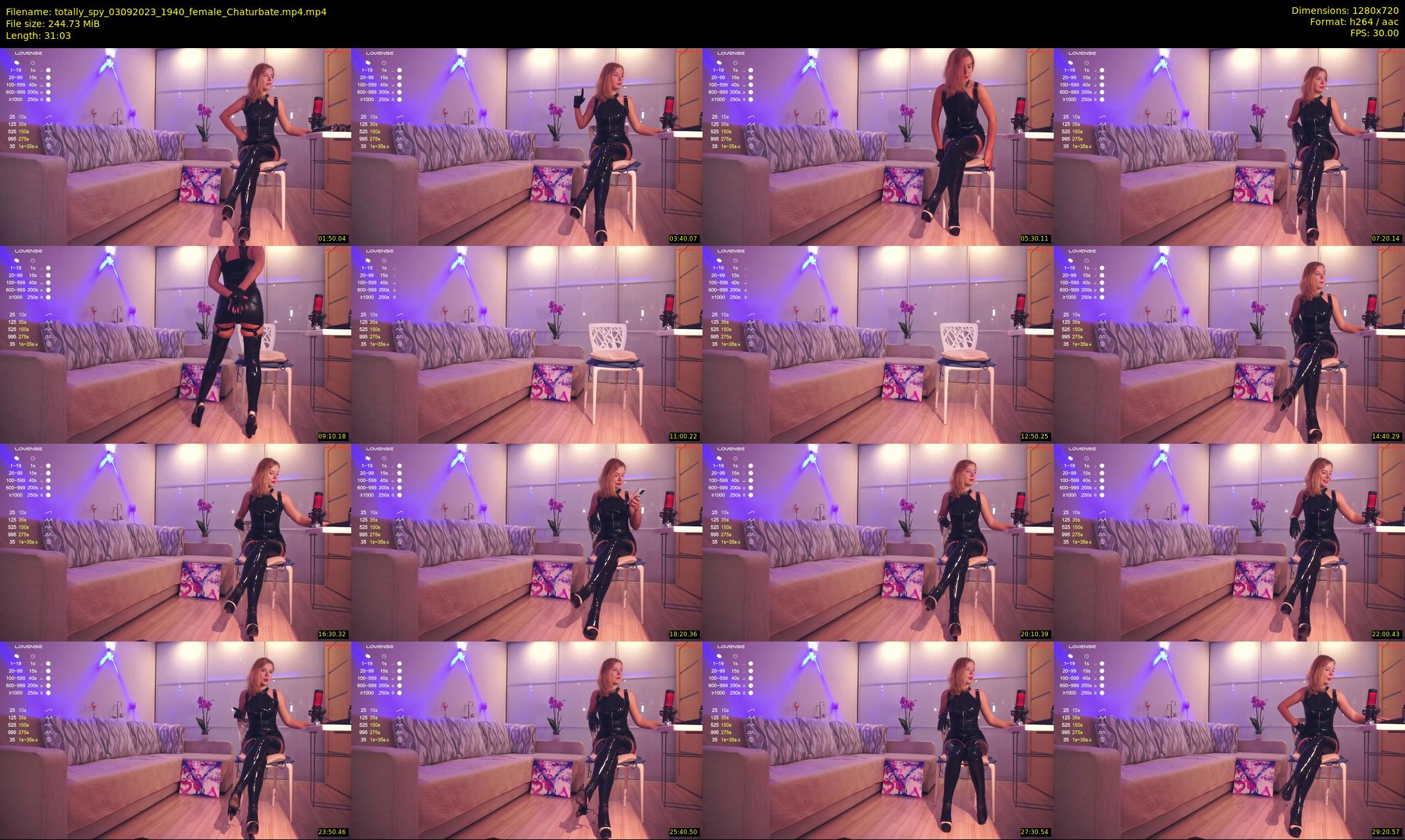totally_spy — 32 minute Chaturbate female cam show recording, 720p, Sep 3, 2023