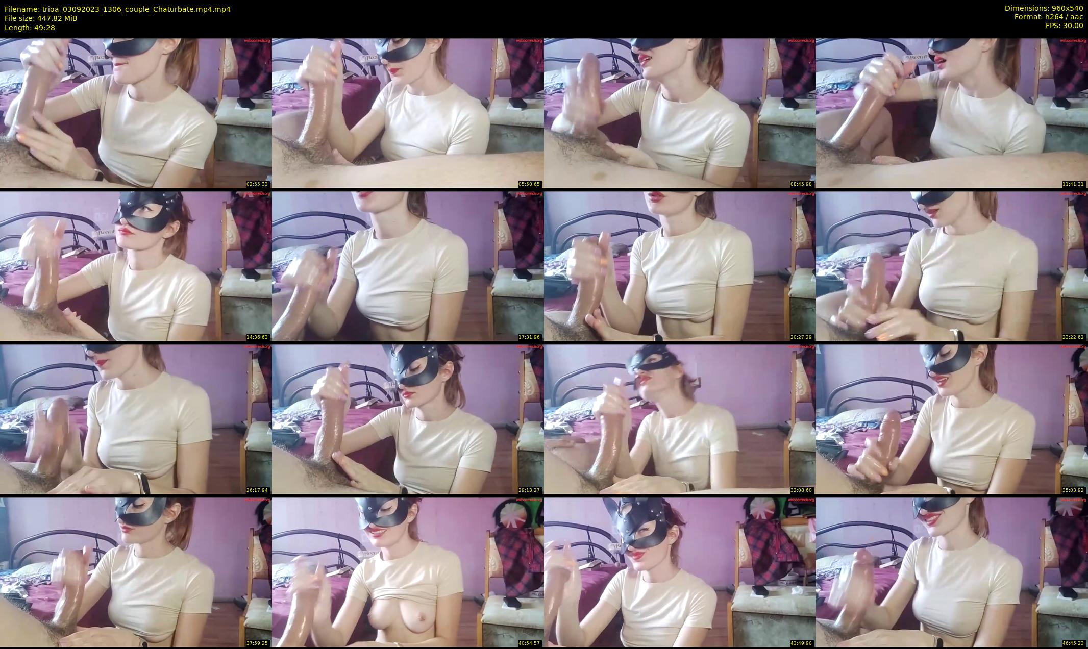 trioa — 50 minute Chaturbate couple cam show recording, 480p, Sep 3, 2023