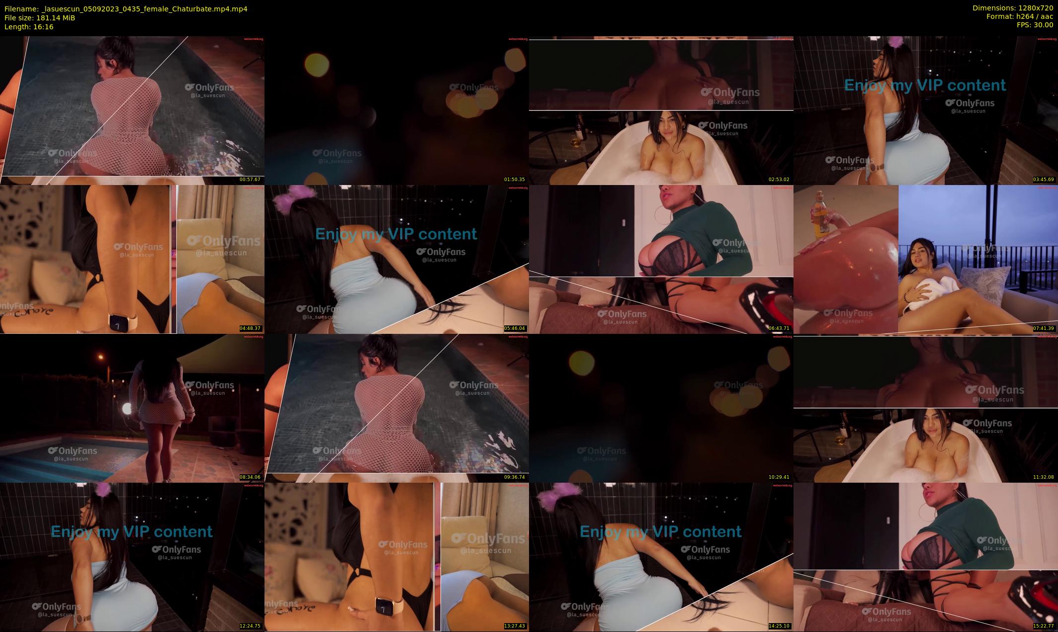 _lasuescun — 17 minute Chaturbate female cam show recording, 720p, Sep 5, 2023