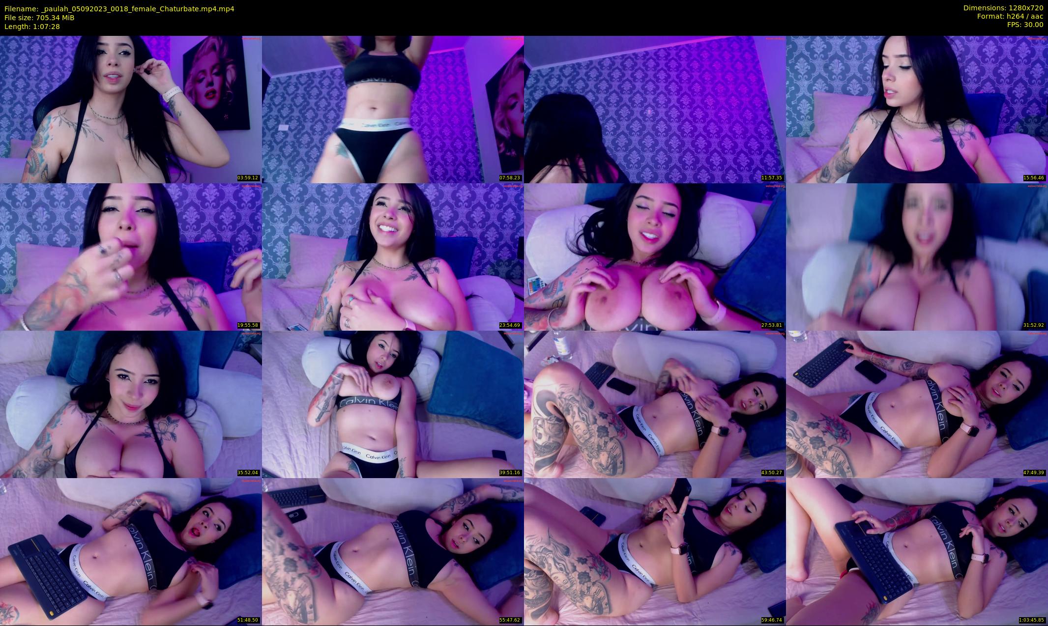 _paulah — 68 minute Chaturbate female cam show recording, 720p, Sep 5, 2023