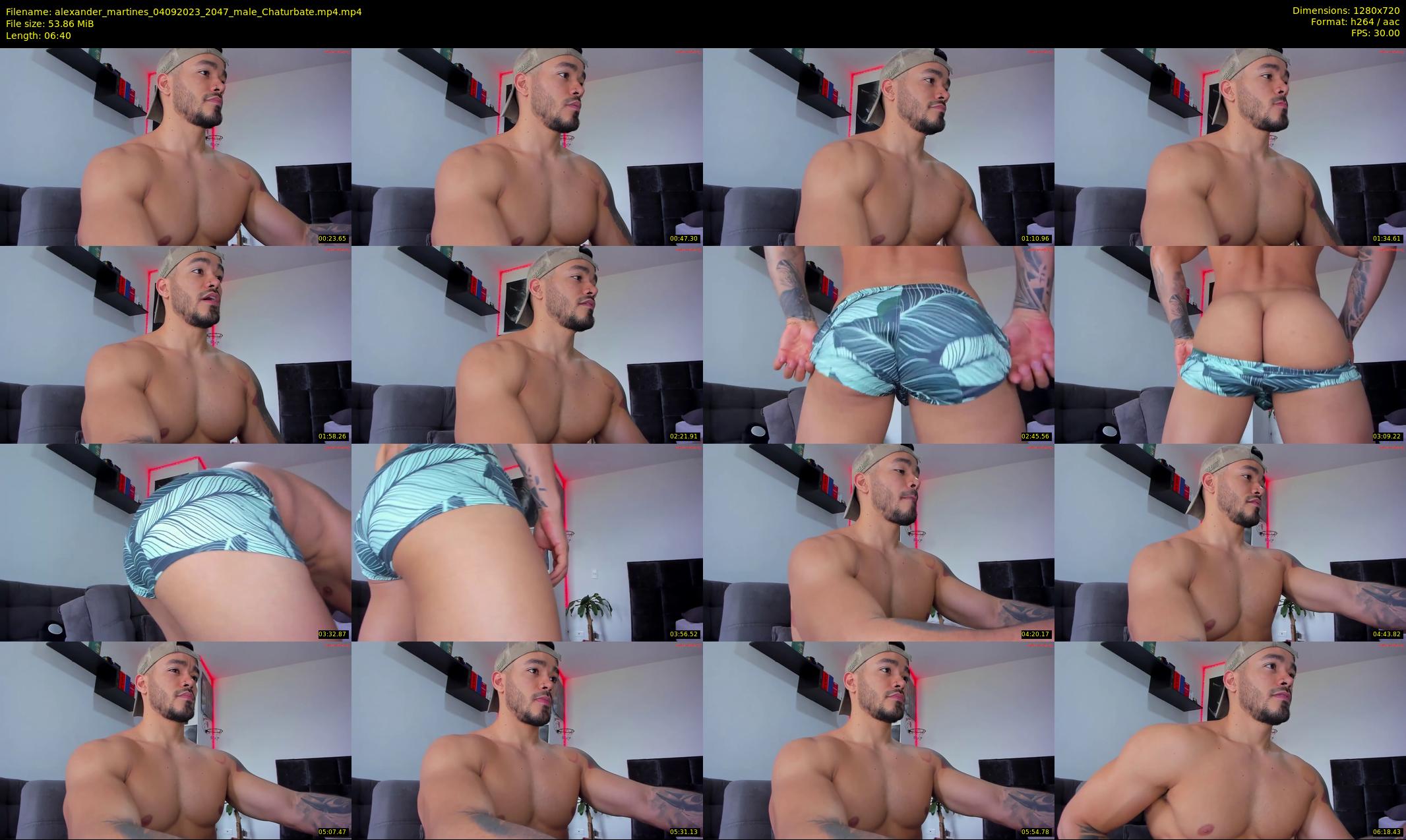 alexander_martines — 7 minute Chaturbate male cam show recording, 720p, Sep 4, 2023