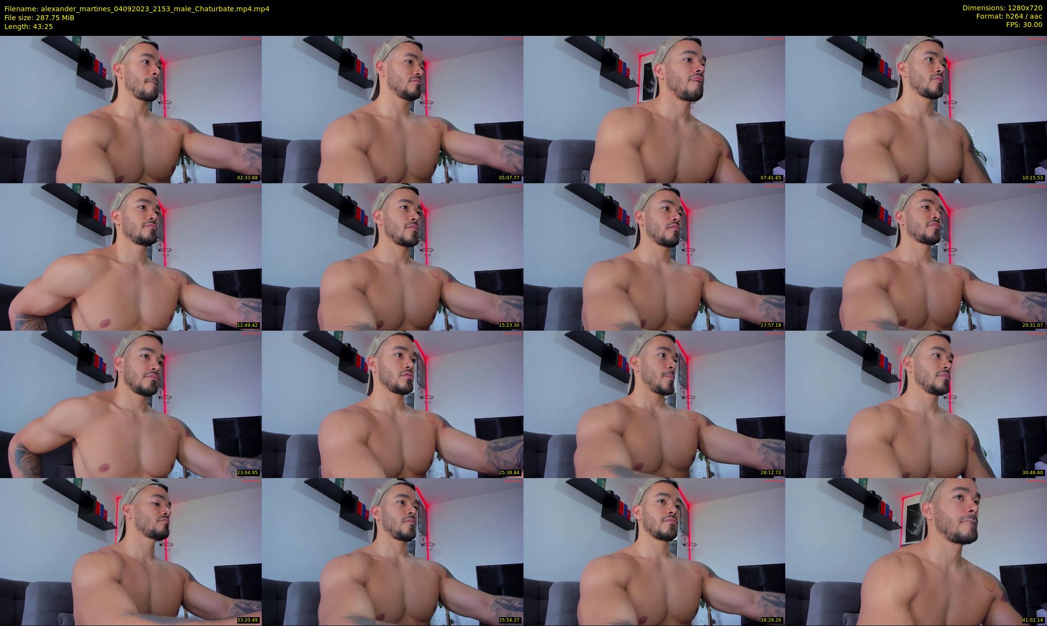 alexander_martines — 44 minute Chaturbate male cam show recording, 720p, Sep 4, 2023