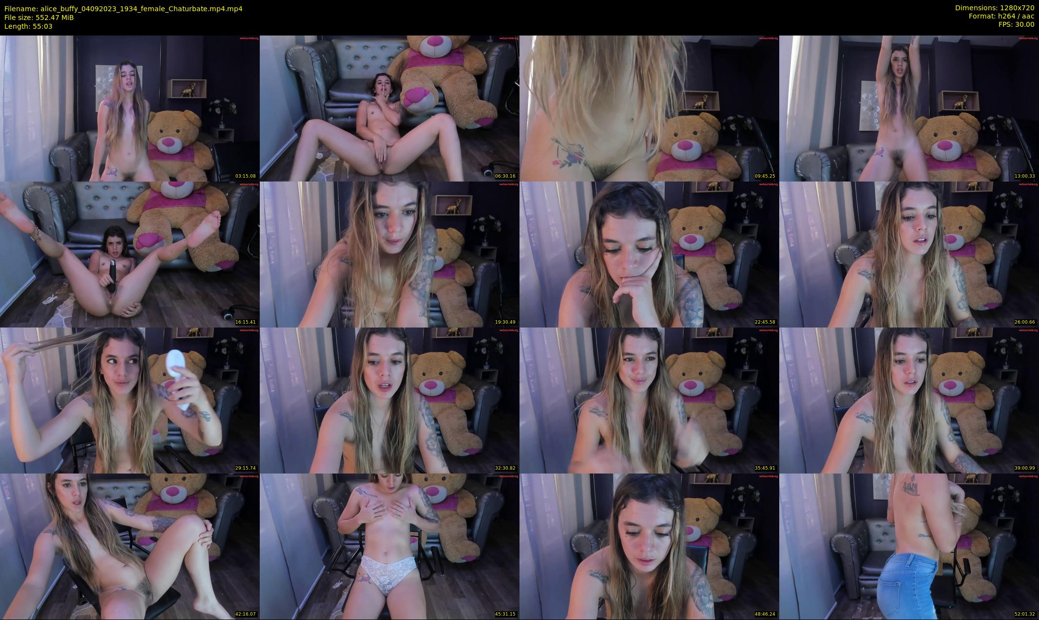 alice_buffy — 56 minute Chaturbate female cam show recording, 720p, Sep 4, 2023