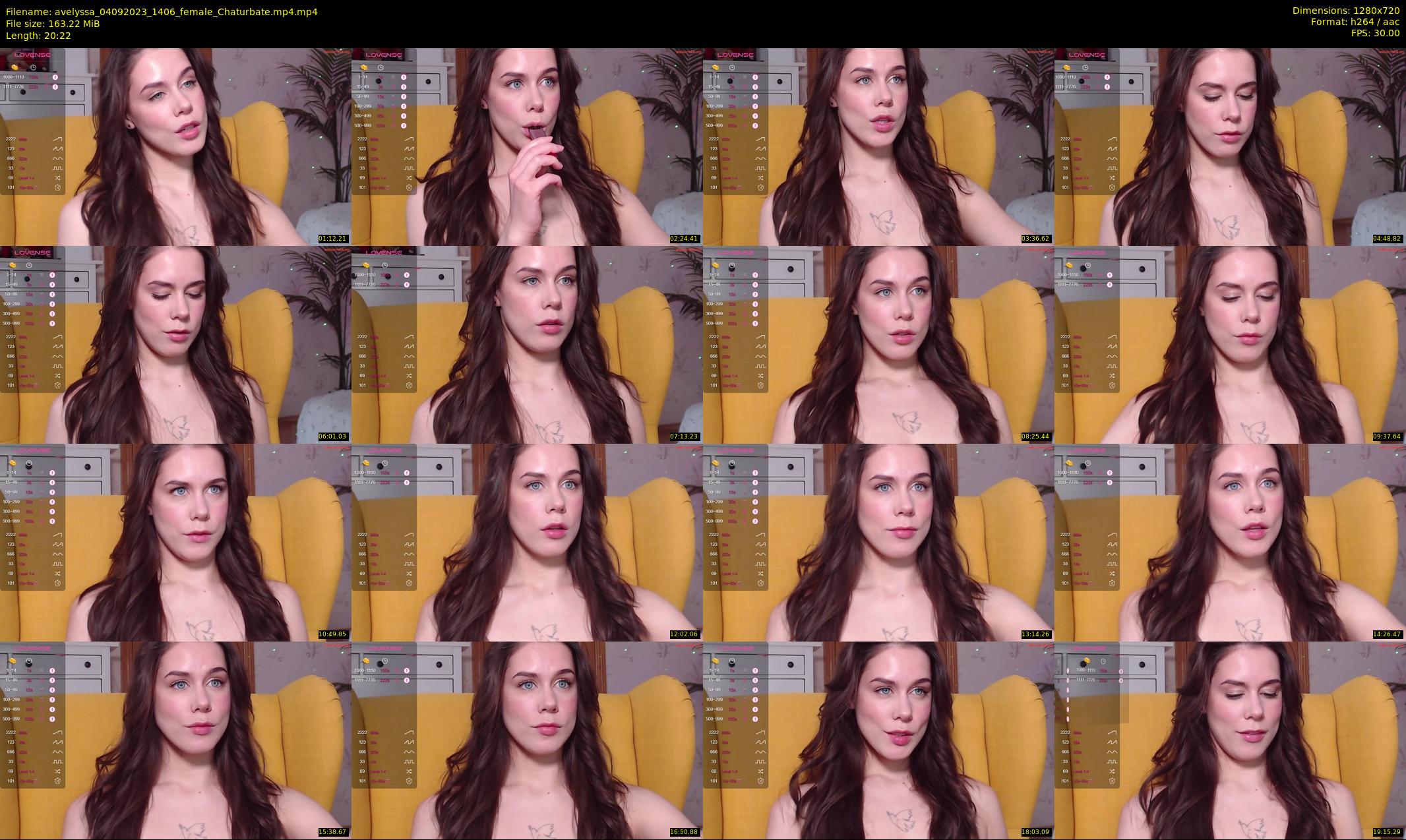 avelyssa — 21 minute Chaturbate female cam show recording, 720p, Sep 4, 2023