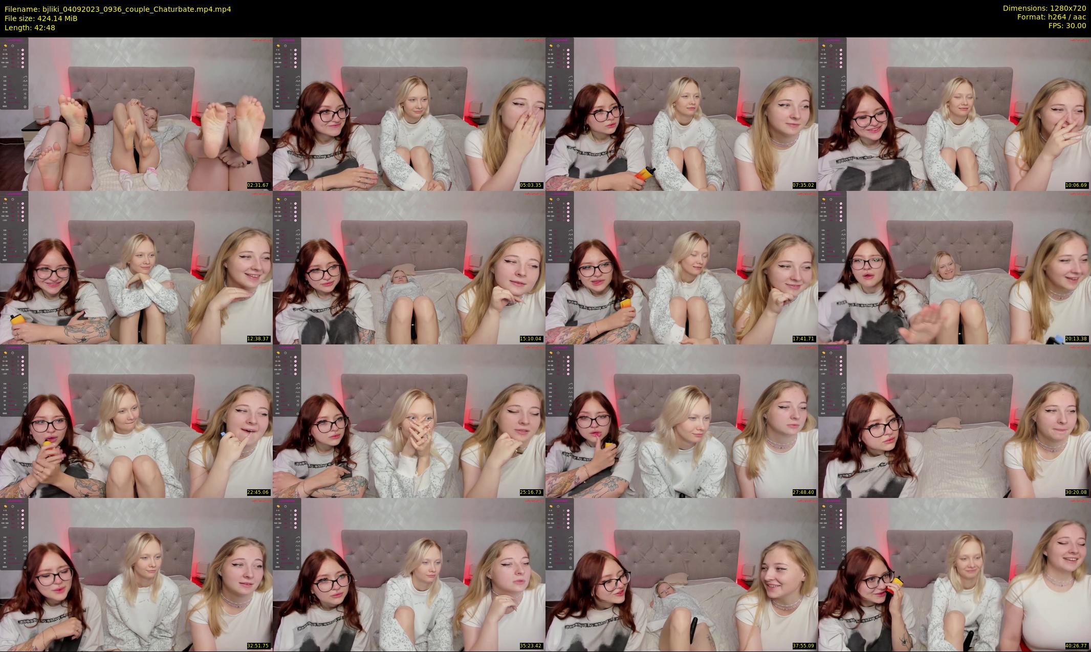 bjliki — 43 minute Chaturbate couple cam show recording, 720p, Sep 4, 2023