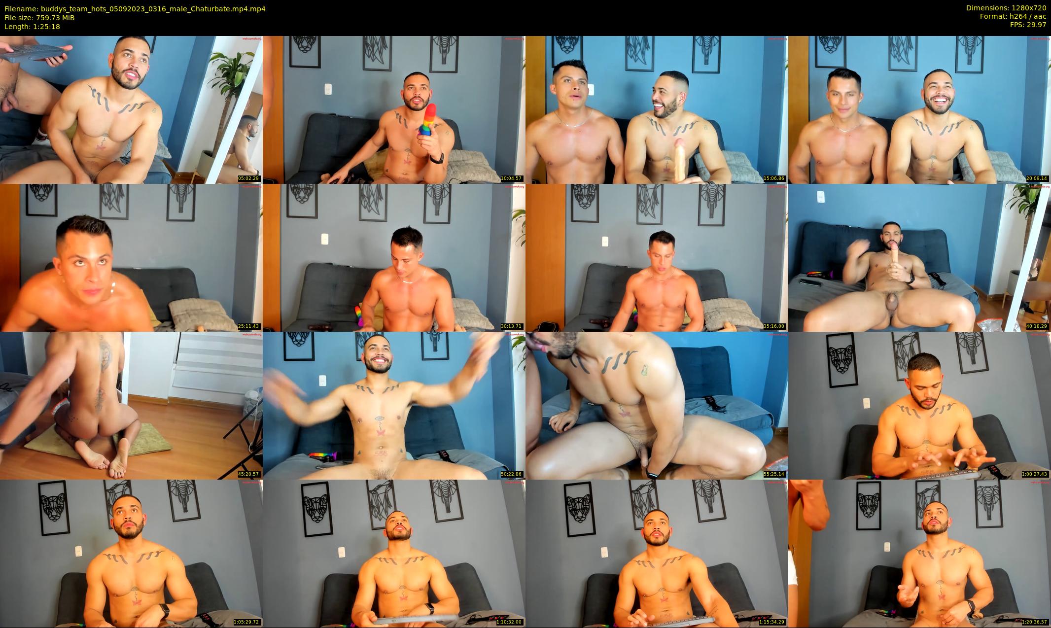 buddys_team_hots — 86 minute Chaturbate couple cam show recording, 720p, Sep 5, 2023