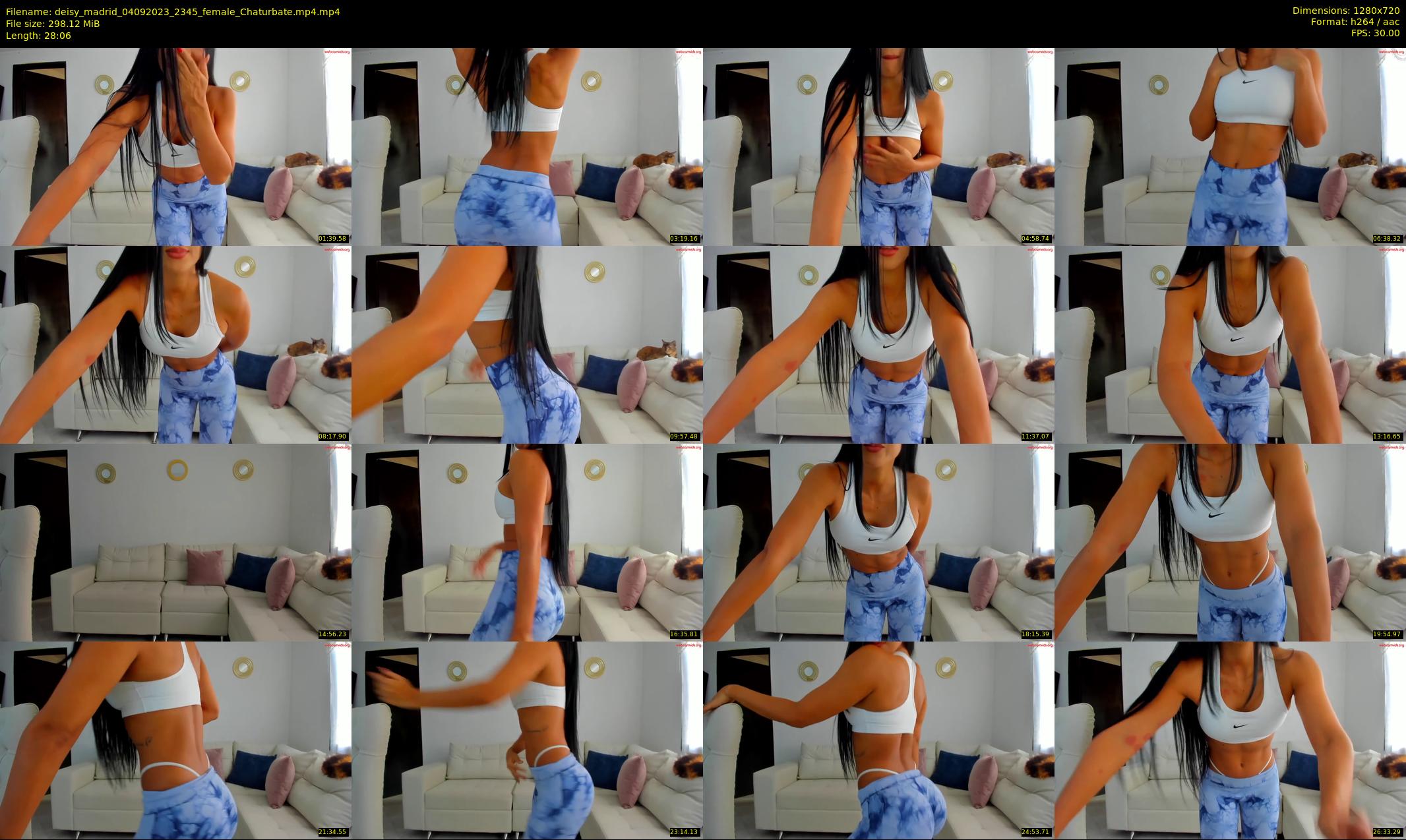 deisy_madrid — 29 minute Chaturbate female cam show recording, 720p, Sep 4, 2023
