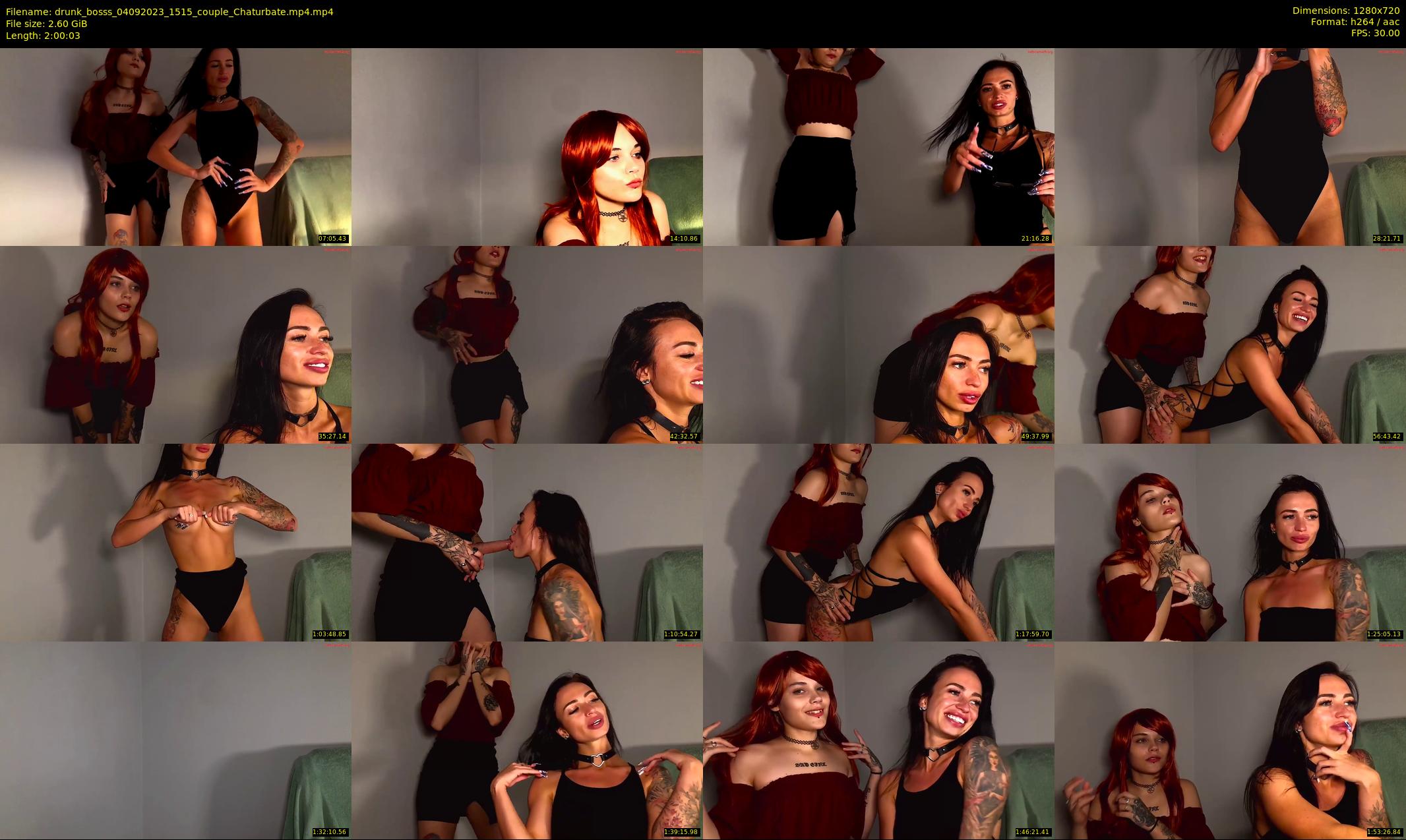 drunk_bosss — 121 minute Chaturbate couple cam show recording, 720p, Sep 4, 2023