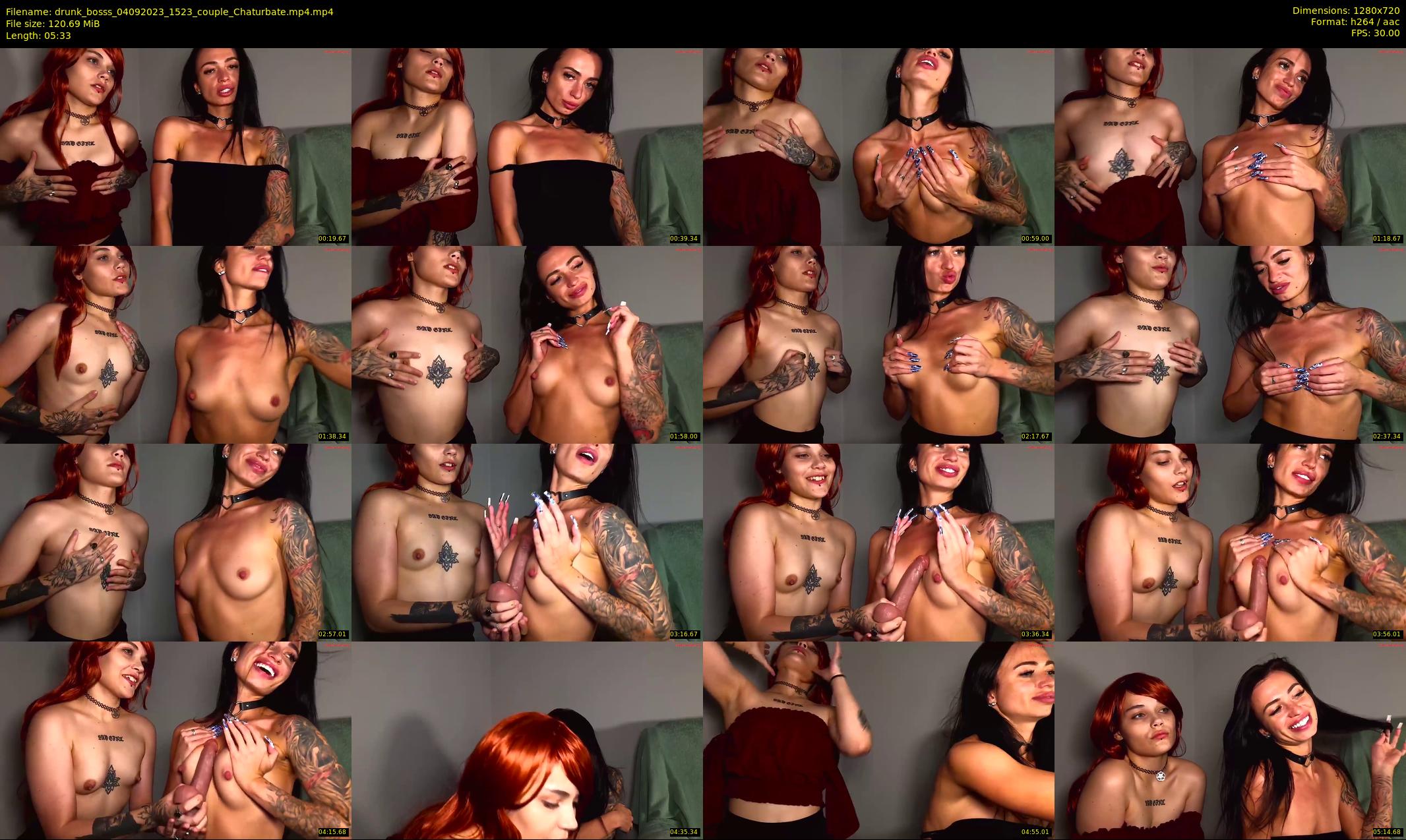 drunk_bosss — 6 minute Chaturbate couple cam show recording, 720p, Sep 4, 2023