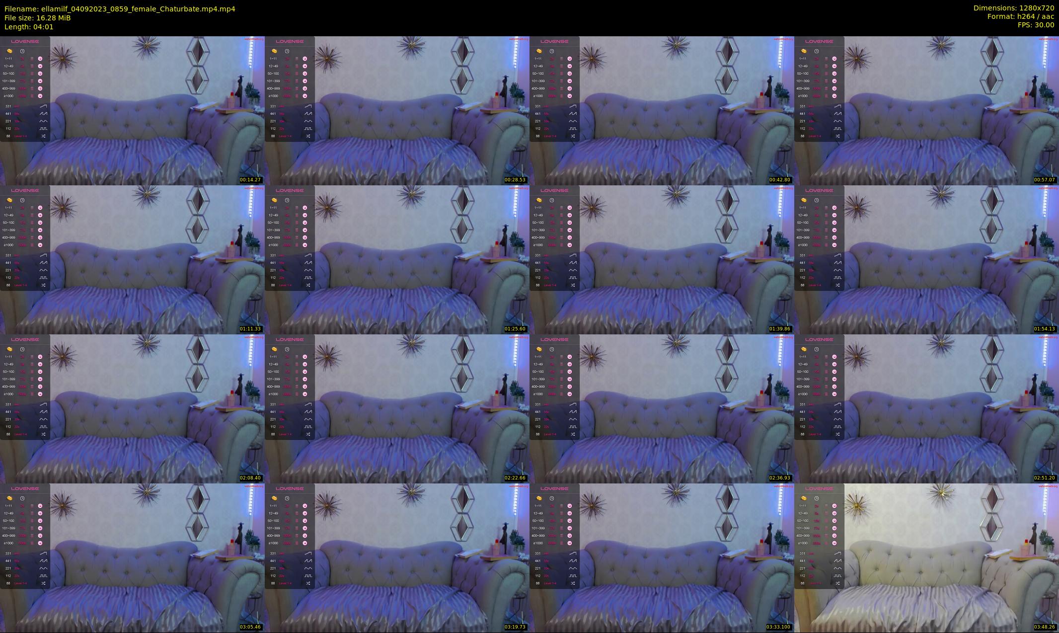 ellamilf — 5 minute Chaturbate female cam show recording, 720p, Sep 4, 2023
