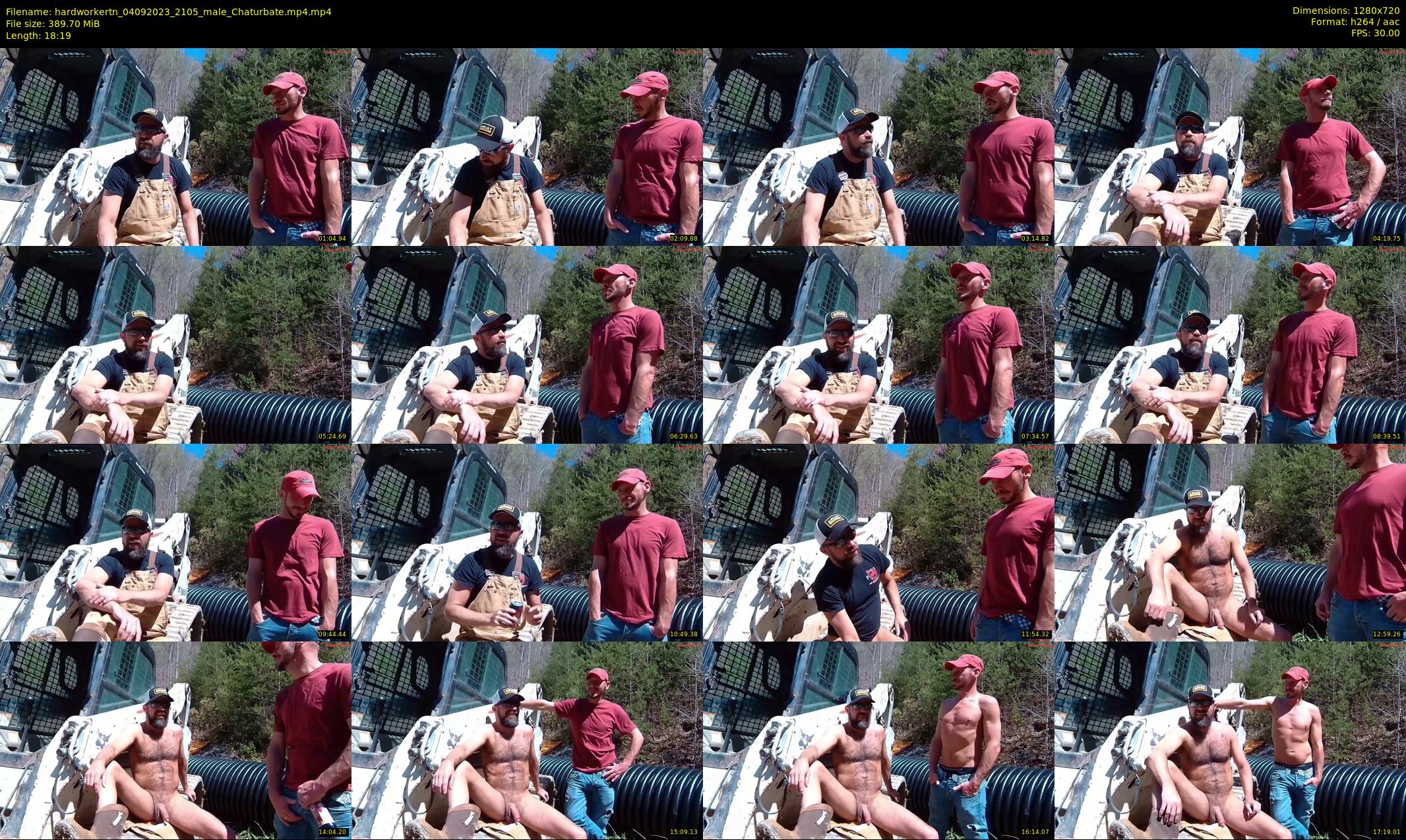 hardworkertn — 19 minute Chaturbate male cam show recording, 720p, Sep 4, 2023
