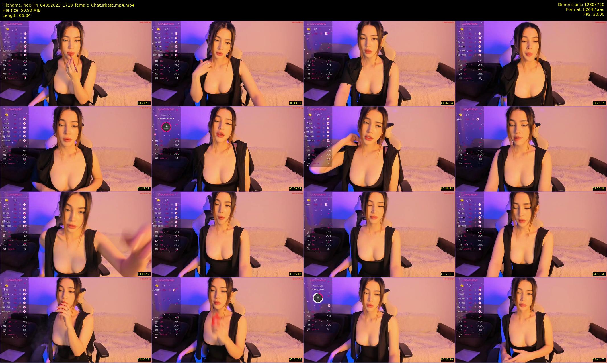 hee_jin — 7 minute Chaturbate female cam show recording, 720p, Sep 4, 2023