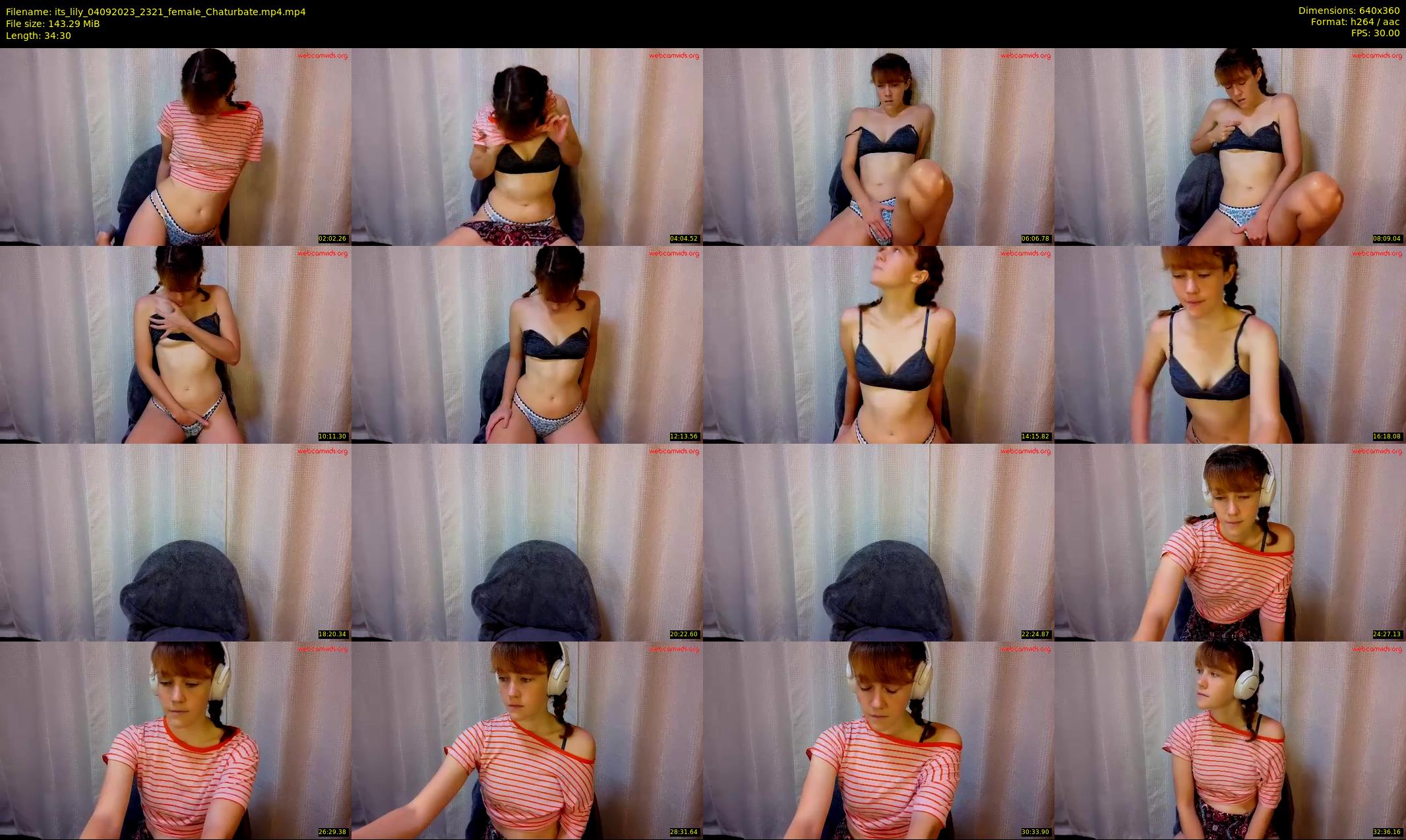 its_lily — 35 minute Chaturbate female cam show recording, 360p, Sep 4, 2023