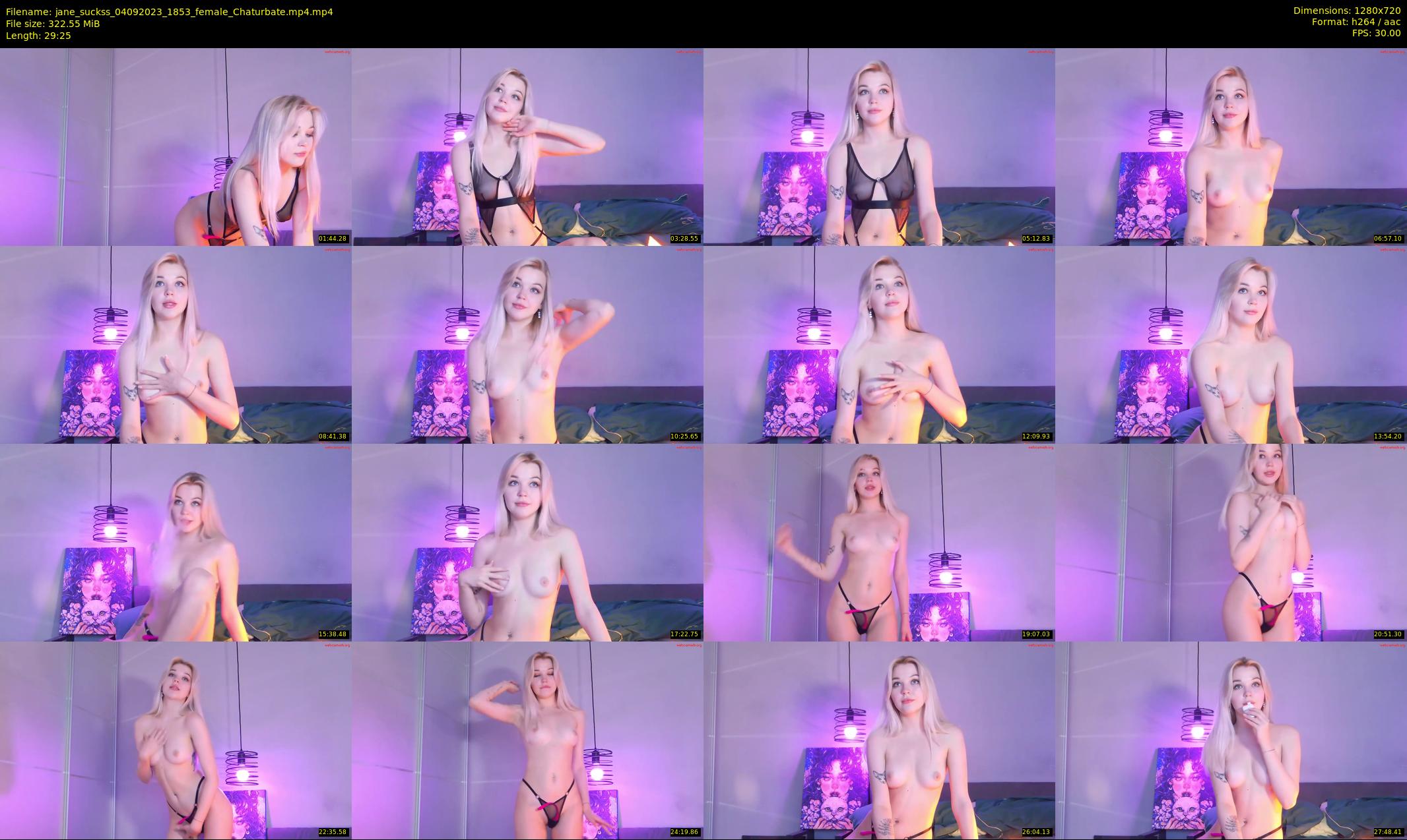 jane_suckss — 30 minute Chaturbate female cam show recording, 720p, Sep 4, 2023