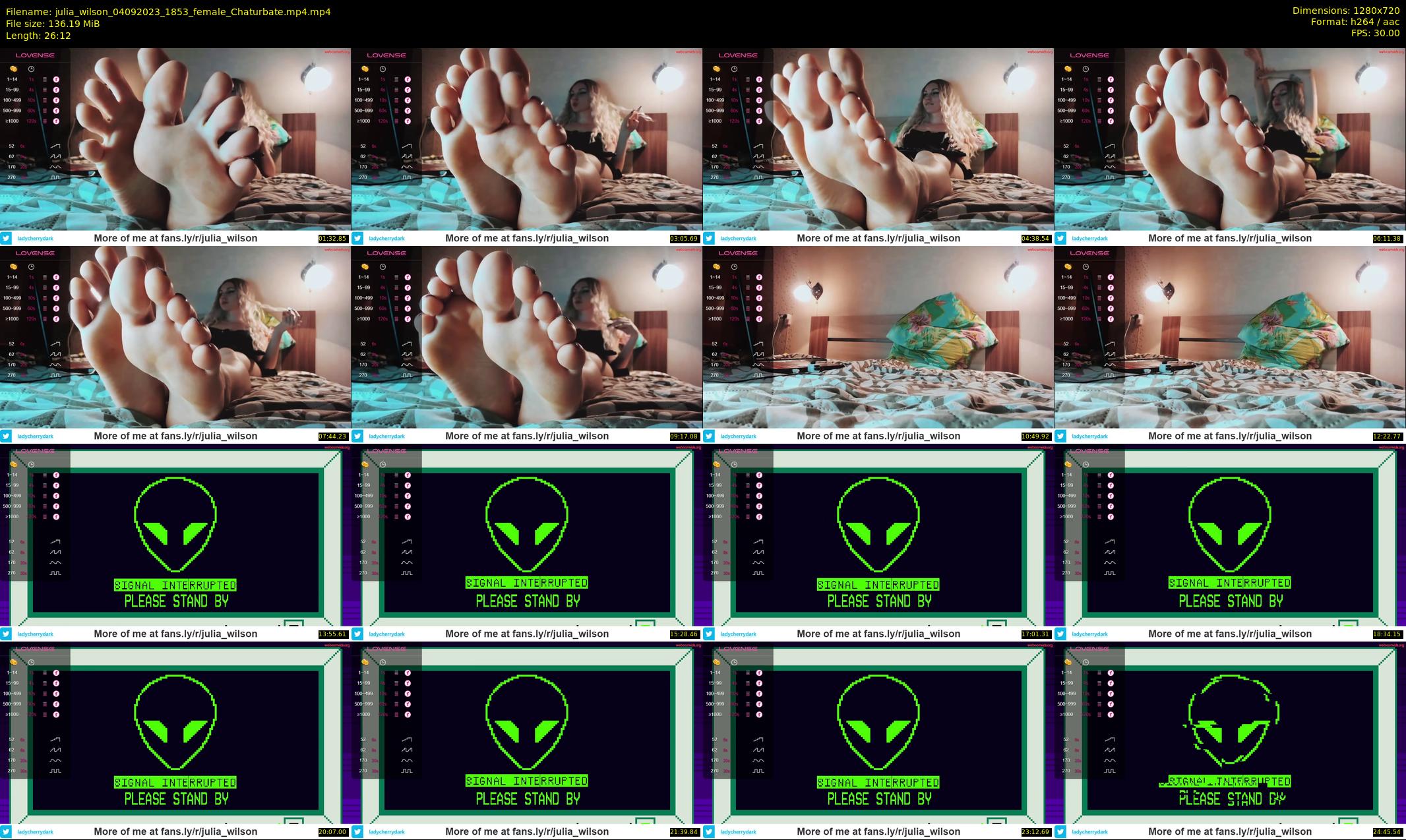 julia_wilson — 27 minute Chaturbate female cam show recording, 720p, Sep 4, 2023